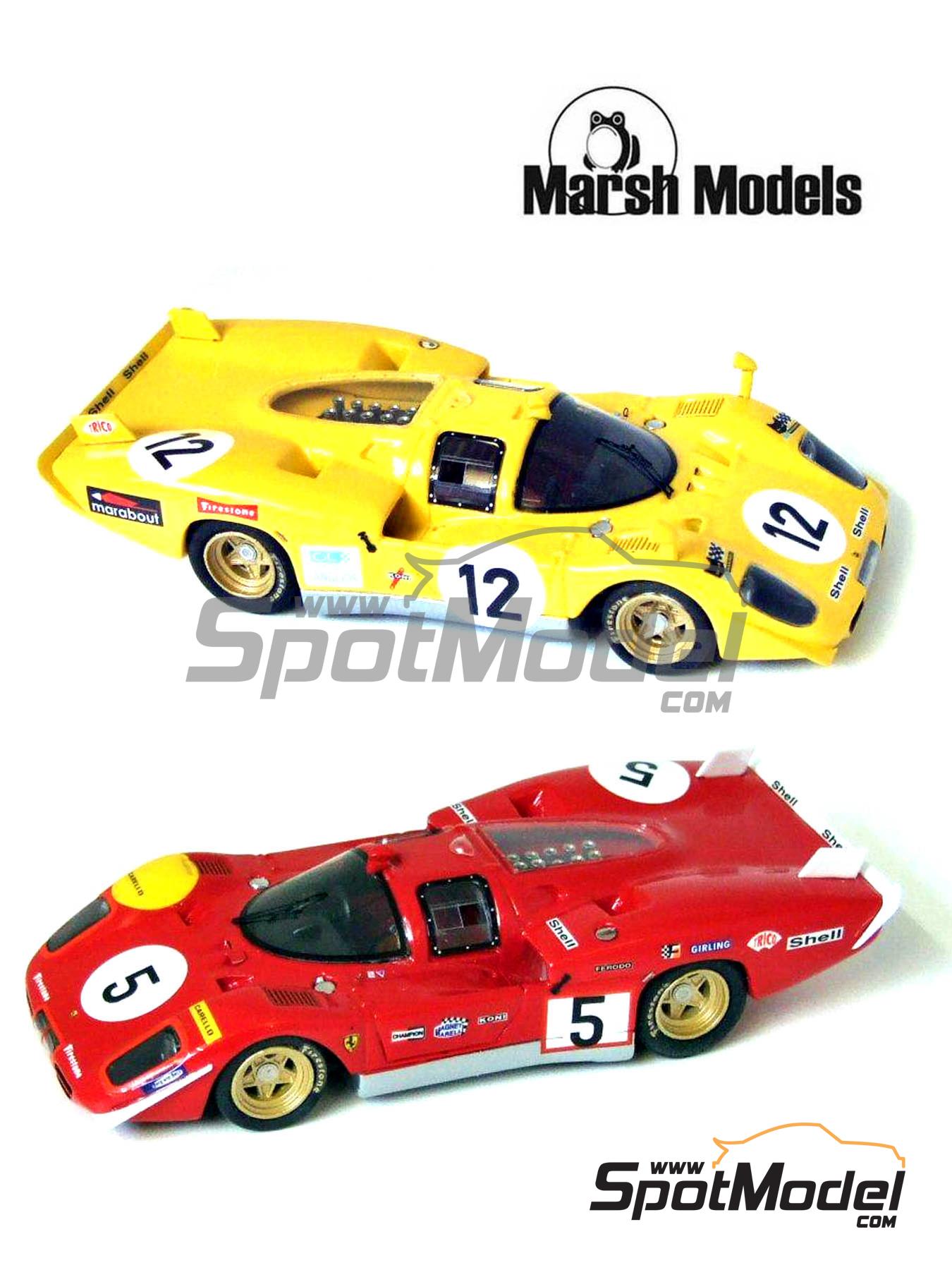 Marsh Models MM296: Car scale model kit 1/43 scale - Ferrari 512S Sefac ...