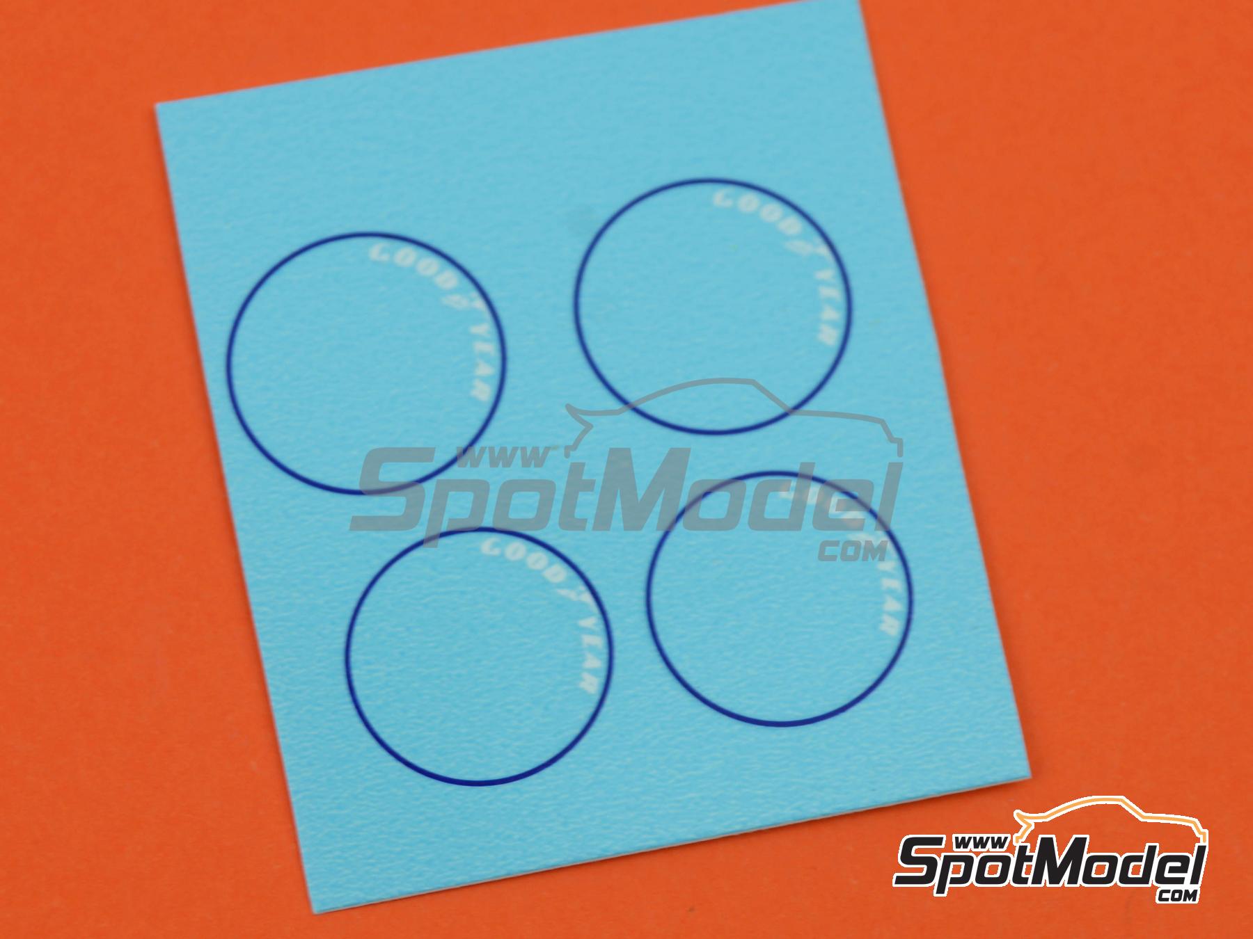 Image 12: Ford GT40 Mk IV Shelby American - Holman & Moody Team - 24 Hours Le Mans 1967 | Car scale model kit in 1/43 scale manufactured by Marsh Models (ref.&nbsp;MM300)