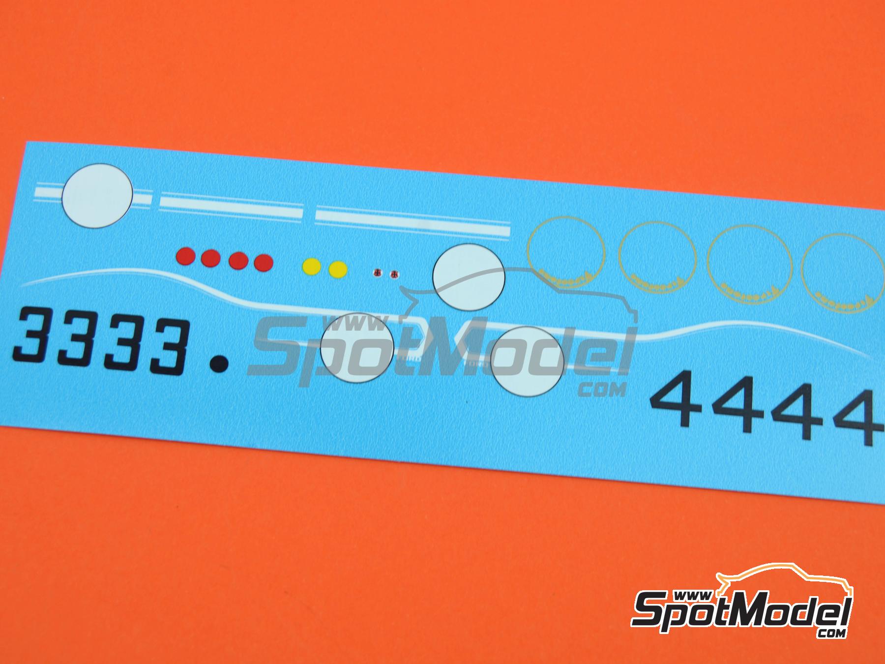 Image 15: Ford GT40 Mk IV Shelby American - Holman & Moody Team - 24 Hours Le Mans 1967 | Car scale model kit in 1/43 scale manufactured by Marsh Models (ref.&nbsp;MM300)