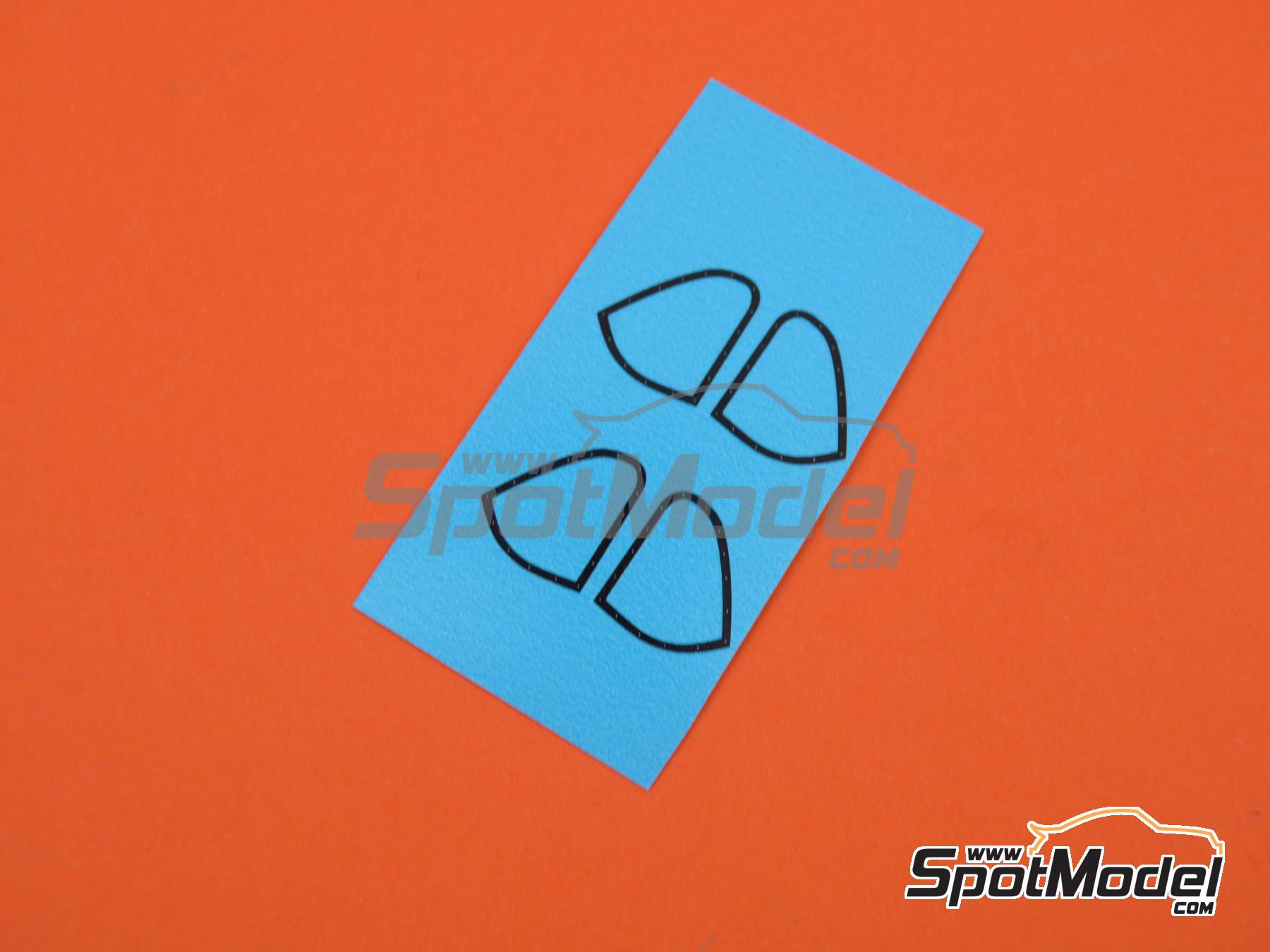 Image 16: Ford GT40 Mk IV Shelby American - Holman & Moody Team - 24 Hours Le Mans 1967 | Car scale model kit in 1/43 scale manufactured by Marsh Models (ref.&nbsp;MM300)