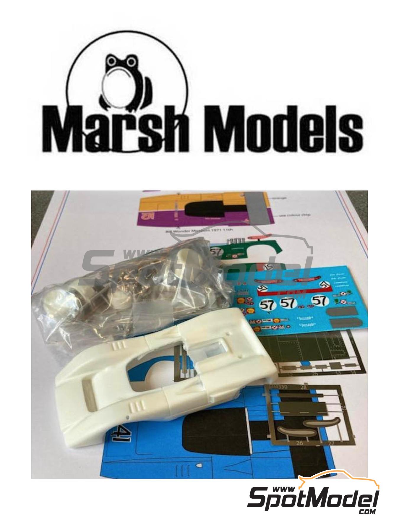Marsh Models MM330: Car scale model kit 1/43 scale - McLaren M8C 