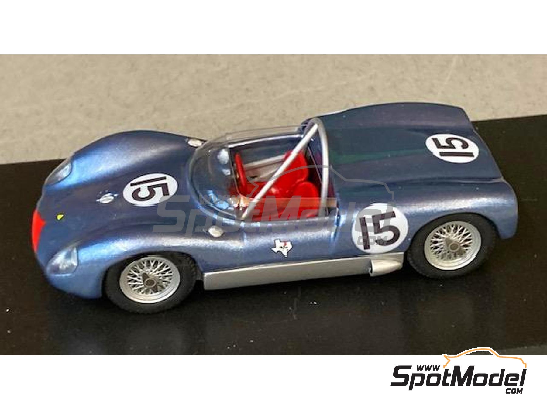 Image 3: Lotus 19 British Racing, Rosebud Team - Player's 200 Mosport, GP Canada Mosport, Riverside 200 Miles, Pacific Coast Championship, Nassau Trophy Race 1961, 1962 and 1963 | Car scale model kit in 1/43 scale manufactured by Marsh Models (ref. MM342)