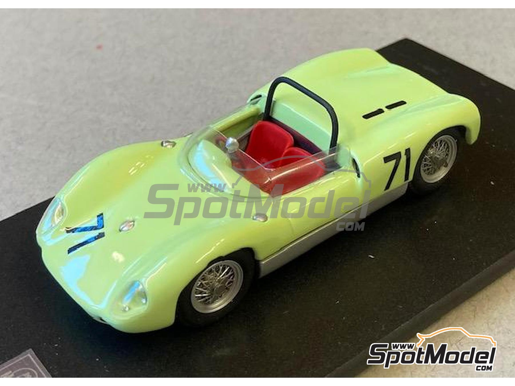 Image 4: Lotus 19 British Racing, Rosebud Team - Player's 200 Mosport, GP Canada Mosport, Riverside 200 Miles, Pacific Coast Championship, Nassau Trophy Race 1961, 1962 and 1963 | Car scale model kit in 1/43 scale manufactured by Marsh Models (ref. MM342)