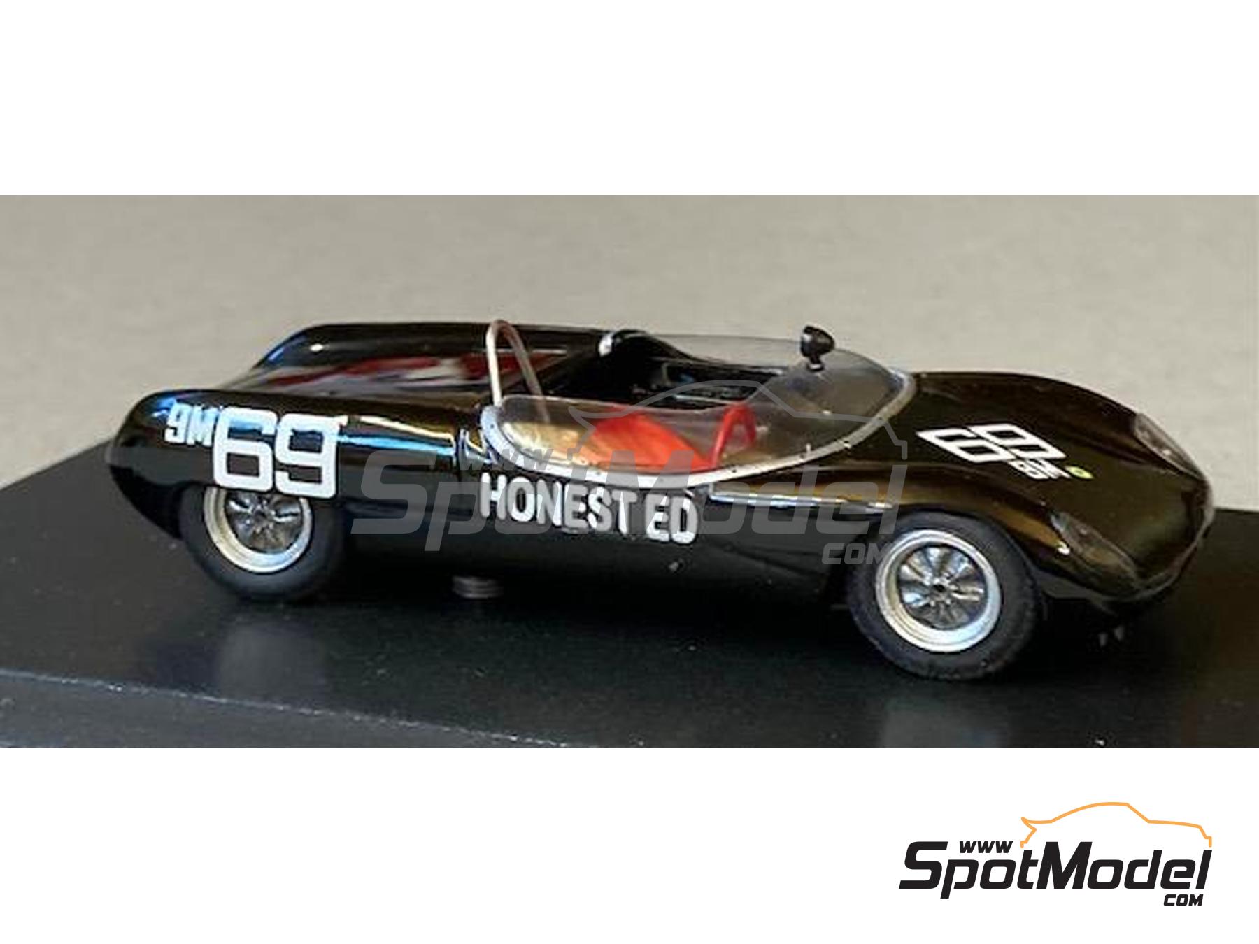 Image 16: Lotus 23 Equipo Ian Walker Racing, Irish Racing, Ecurie Vitesse - 1000 Kil&oacute;metros de N&uuml;rburgring, USRRC Laguna Seca, GP Canada Mosport, Pacific Northwest GP, 200 Millas de Laguna Seca, USRRC Bridgehampton, SCCA National Virginia 1962, 1963 y 1965 | Maqueta de coche en escala&nbsp;1/43 fabricado por Marsh Models (ref.&nbsp;MM349)