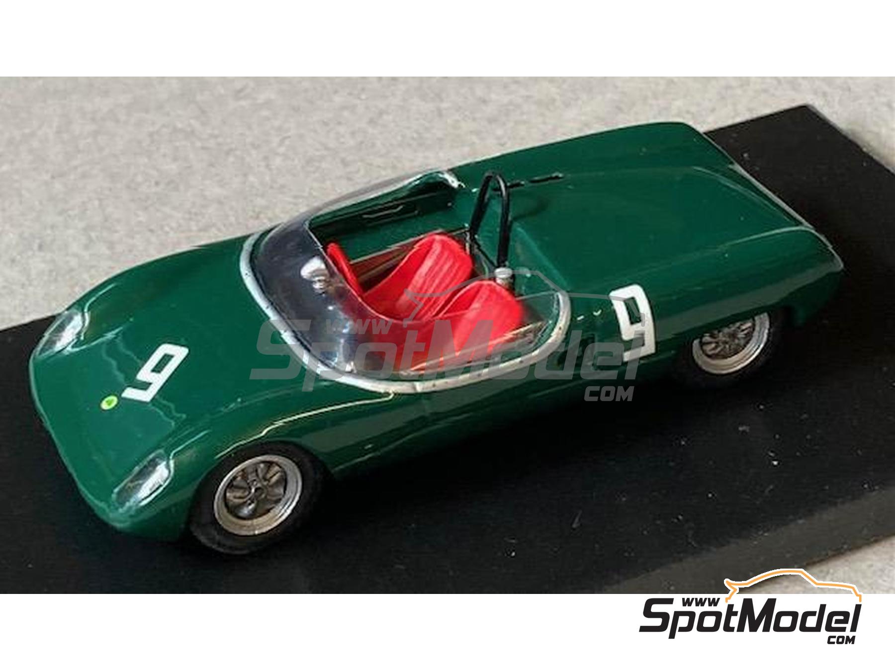 Image 17: Lotus 23 Equipo Ian Walker Racing, Irish Racing, Ecurie Vitesse - 1000 Kil&oacute;metros de N&uuml;rburgring, USRRC Laguna Seca, GP Canada Mosport, Pacific Northwest GP, 200 Millas de Laguna Seca, USRRC Bridgehampton, SCCA National Virginia 1962, 1963 y 1965 | Maqueta de coche en escala&nbsp;1/43 fabricado por Marsh Models (ref.&nbsp;MM349)