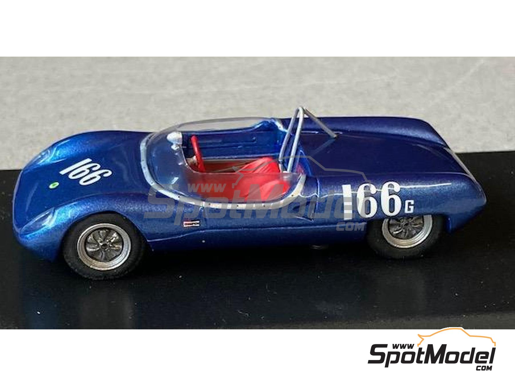 Image 18: Lotus 23 Equipo Ian Walker Racing, Irish Racing, Ecurie Vitesse - 1000 Kil&oacute;metros de N&uuml;rburgring, USRRC Laguna Seca, GP Canada Mosport, Pacific Northwest GP, 200 Millas de Laguna Seca, USRRC Bridgehampton, SCCA National Virginia 1962, 1963 y 1965 | Maqueta de coche en escala&nbsp;1/43 fabricado por Marsh Models (ref.&nbsp;MM349)