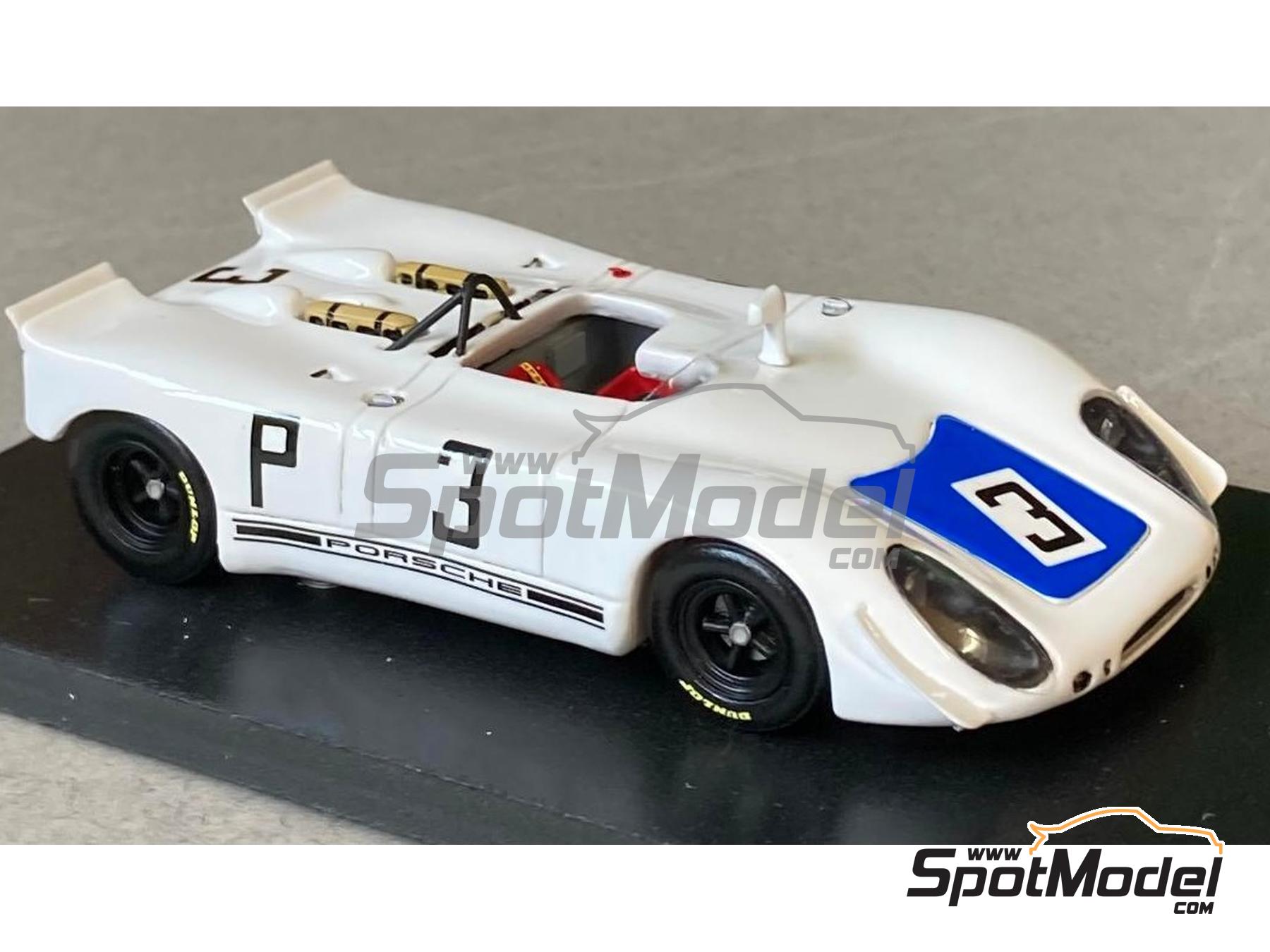 Image 2: Porsche 908/2 Porsche Austria, Porsche System Engineering, Asahi Pentax Racing, Solar Productions Team - Nürburgring 1000 Kilometres, 12 Hours Sebring, Watkins Glen 6 Hours 1969 and 1970 | Car scale model kit in 1/43 scale manufactured by Marsh Models (ref. MM351)