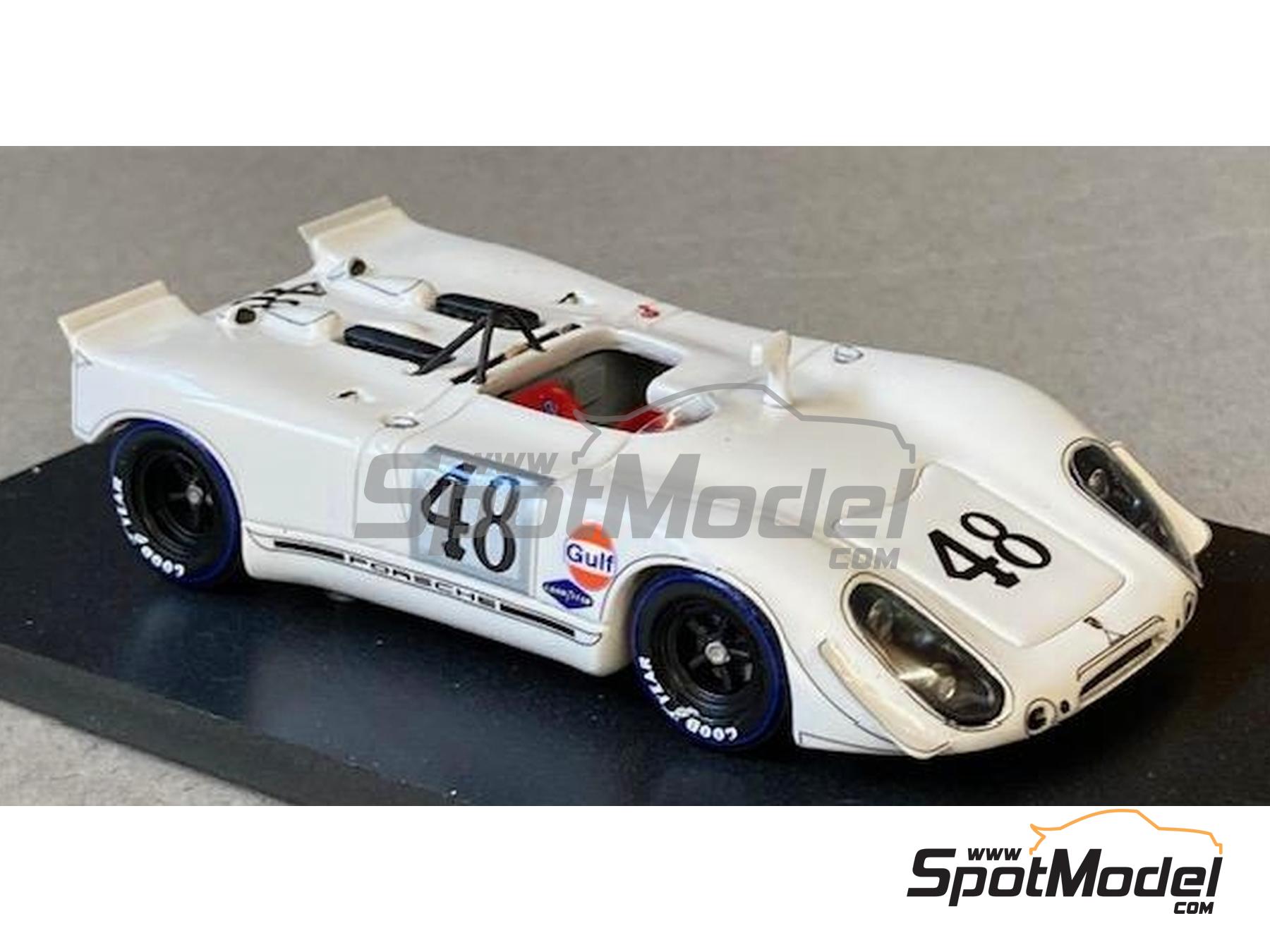 Image 3: Porsche 908/2 Porsche Austria, Porsche System Engineering, Asahi Pentax Racing, Solar Productions Team - Nürburgring 1000 Kilometres, 12 Hours Sebring, Watkins Glen 6 Hours 1969 and 1970 | Car scale model kit in 1/43 scale manufactured by Marsh Models (ref. MM351)