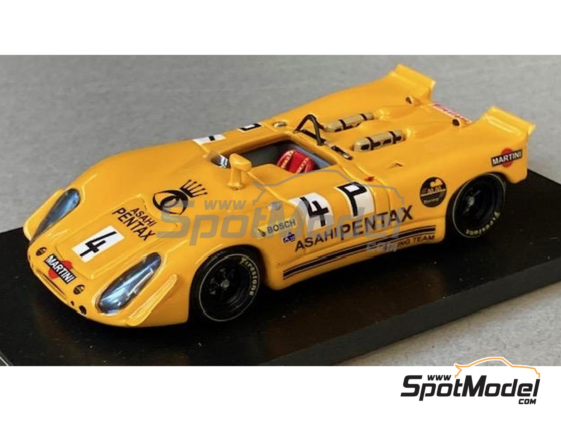 Image 5: Porsche 908/2 Porsche Austria, Porsche System Engineering, Asahi Pentax Racing, Solar Productions Team - Nürburgring 1000 Kilometres, 12 Hours Sebring, Watkins Glen 6 Hours 1969 and 1970 | Car scale model kit in 1/43 scale manufactured by Marsh Models (ref. MM351)