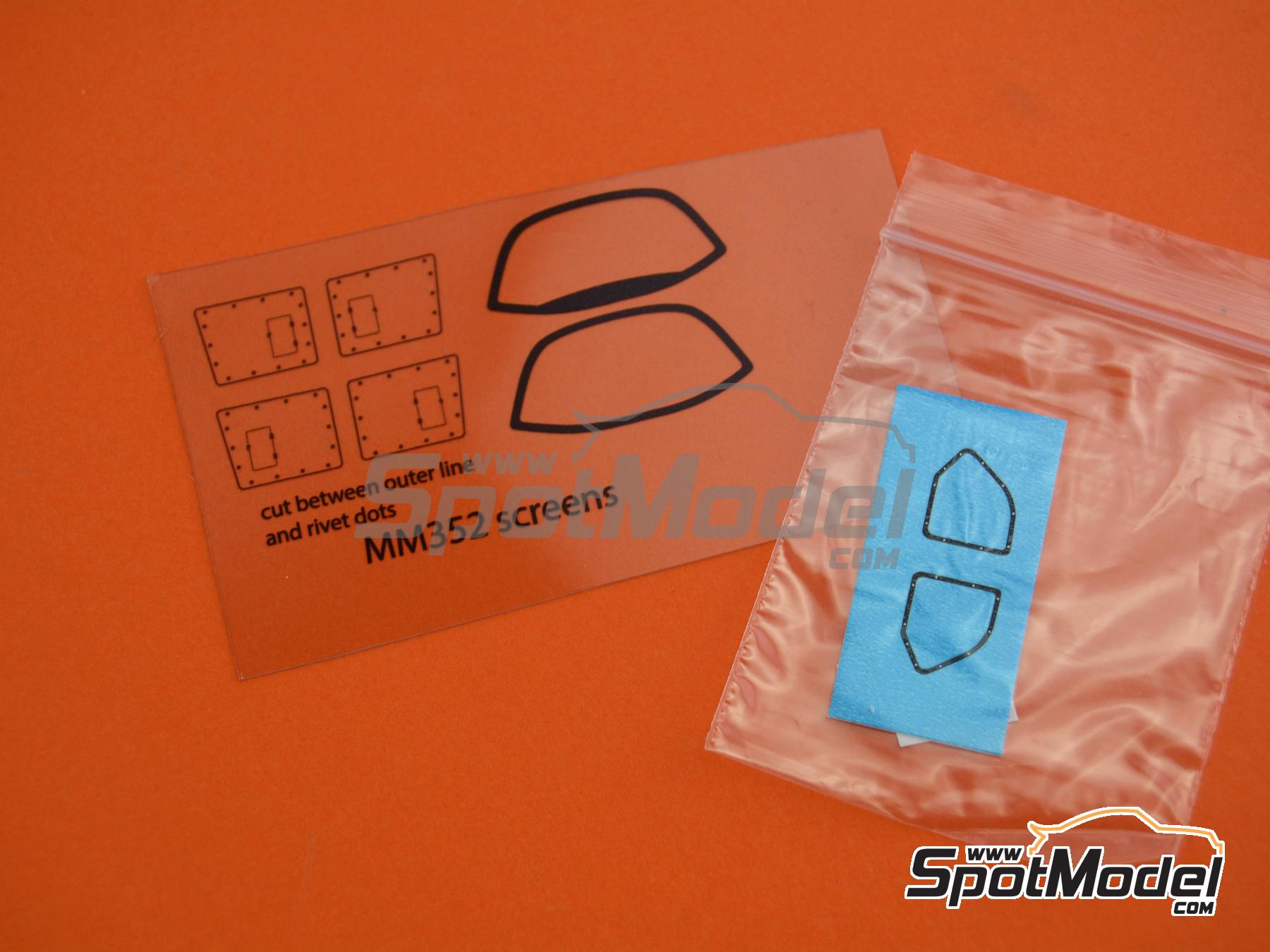 Image 3: Chaparral 2F Chaparral Cars Team - Monza 1000 Kilometres, N&uuml;rburgring 1000 Kilometres, 12 Hours Sebring, 24 Hours Le Mans, Targa Florio, 6 Hours Brands Hatch, Spa 1000 Kilometres 1967 | Car scale model kit in 1/43 scale manufactured by Marsh Models (ref.&nbsp;MM352)