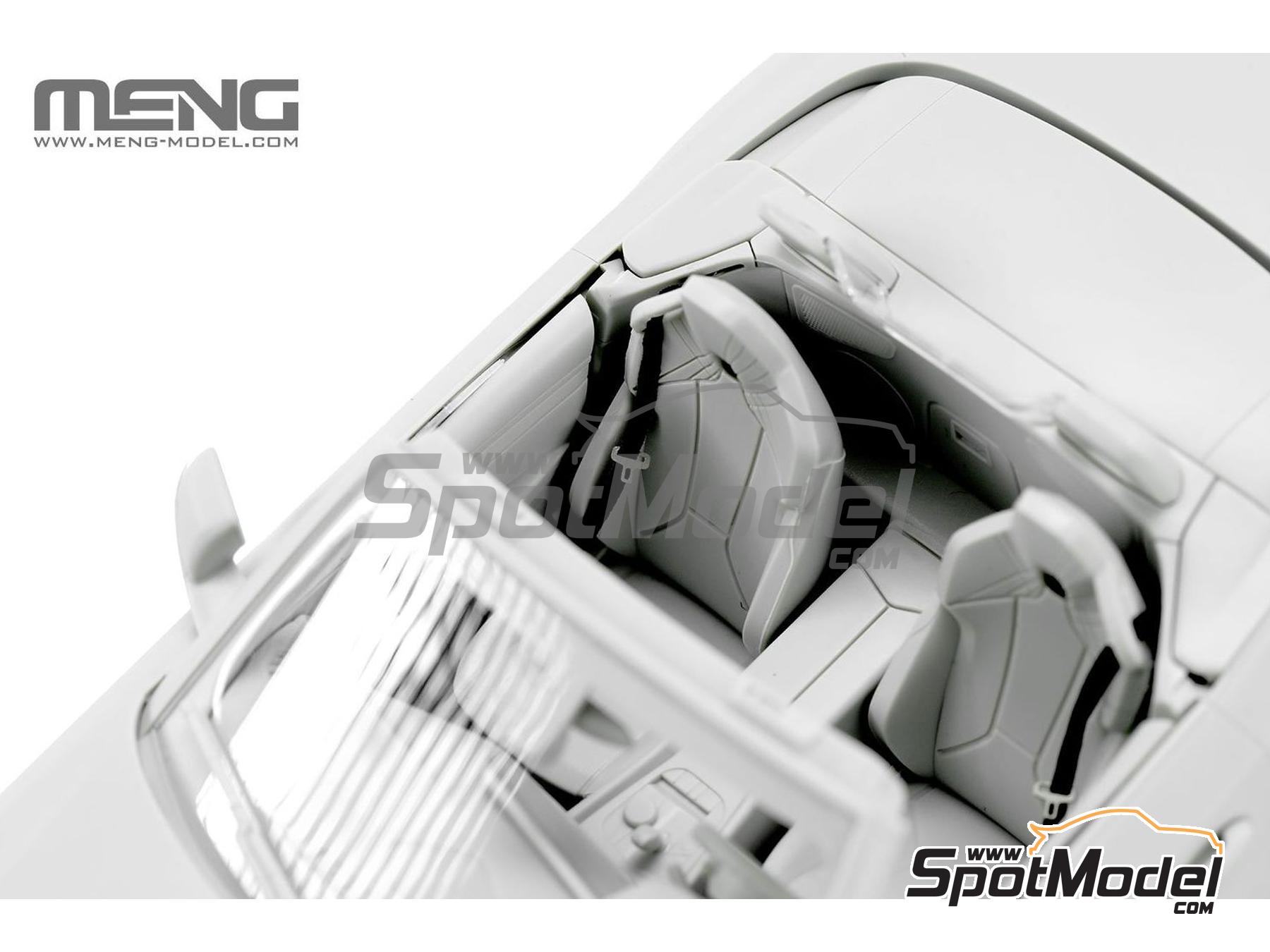 Image 5: BMW Z4 M40i | Car scale model kit in 1/24 scale manufactured by Meng Model (ref. CS-005, also 4897038553464)