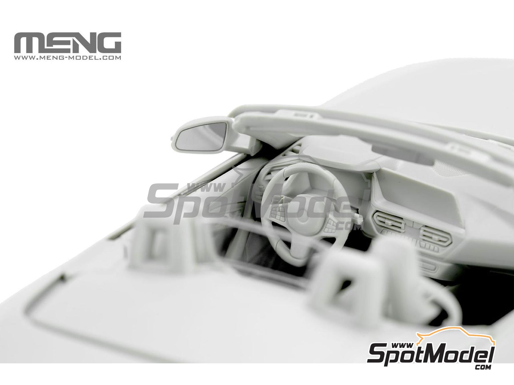 Image 6: BMW Z4 M40i | Car scale model kit in 1/24 scale manufactured by Meng Model (ref. CS-005, also 4897038553464)