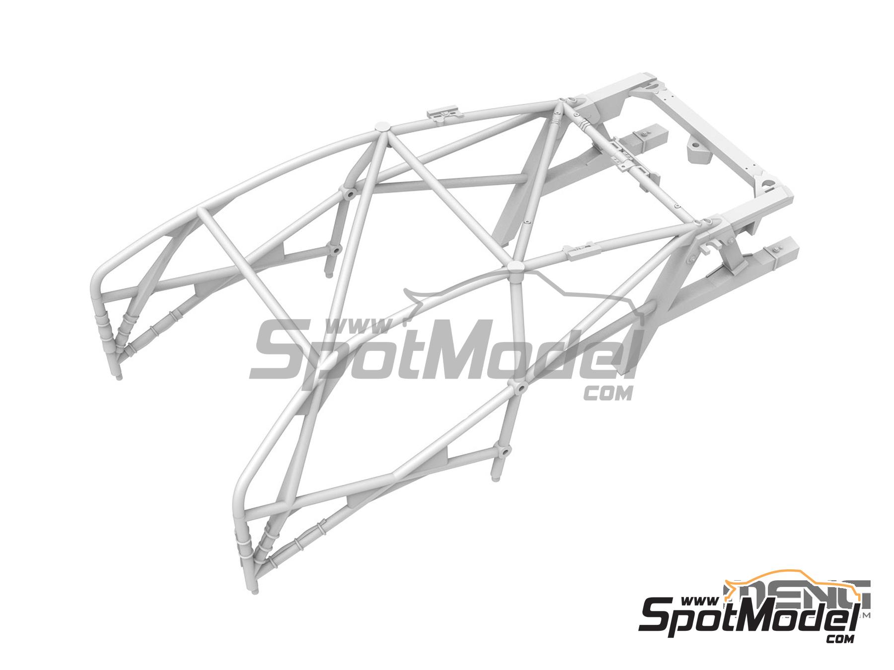 Image 7: Audi R8 LMS GT3 Evo II Equipo Absolute Racing patrocinado por Meng - TSS Thailand Super Series 2024 | Maqueta de coche en escala&nbsp;1/24 fabricado por Meng Model (ref.&nbsp;CS-009, tambien 4897038554072)