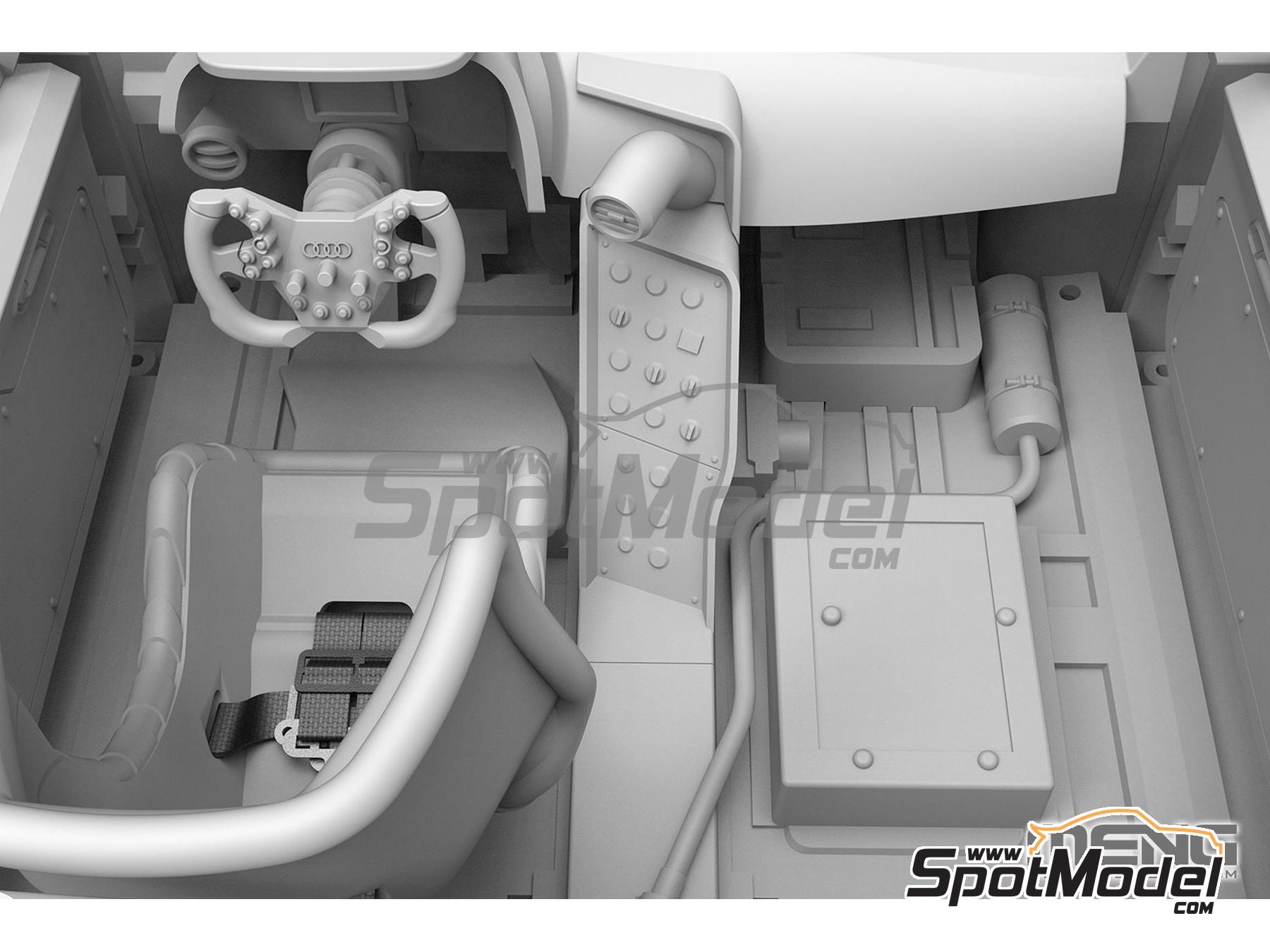 Image 8: Audi R8 LMS GT3 Evo II Equipo Absolute Racing patrocinado por Meng - TSS Thailand Super Series 2024 | Maqueta de coche en escala&nbsp;1/24 fabricado por Meng Model (ref.&nbsp;CS-009, tambien 4897038554072)