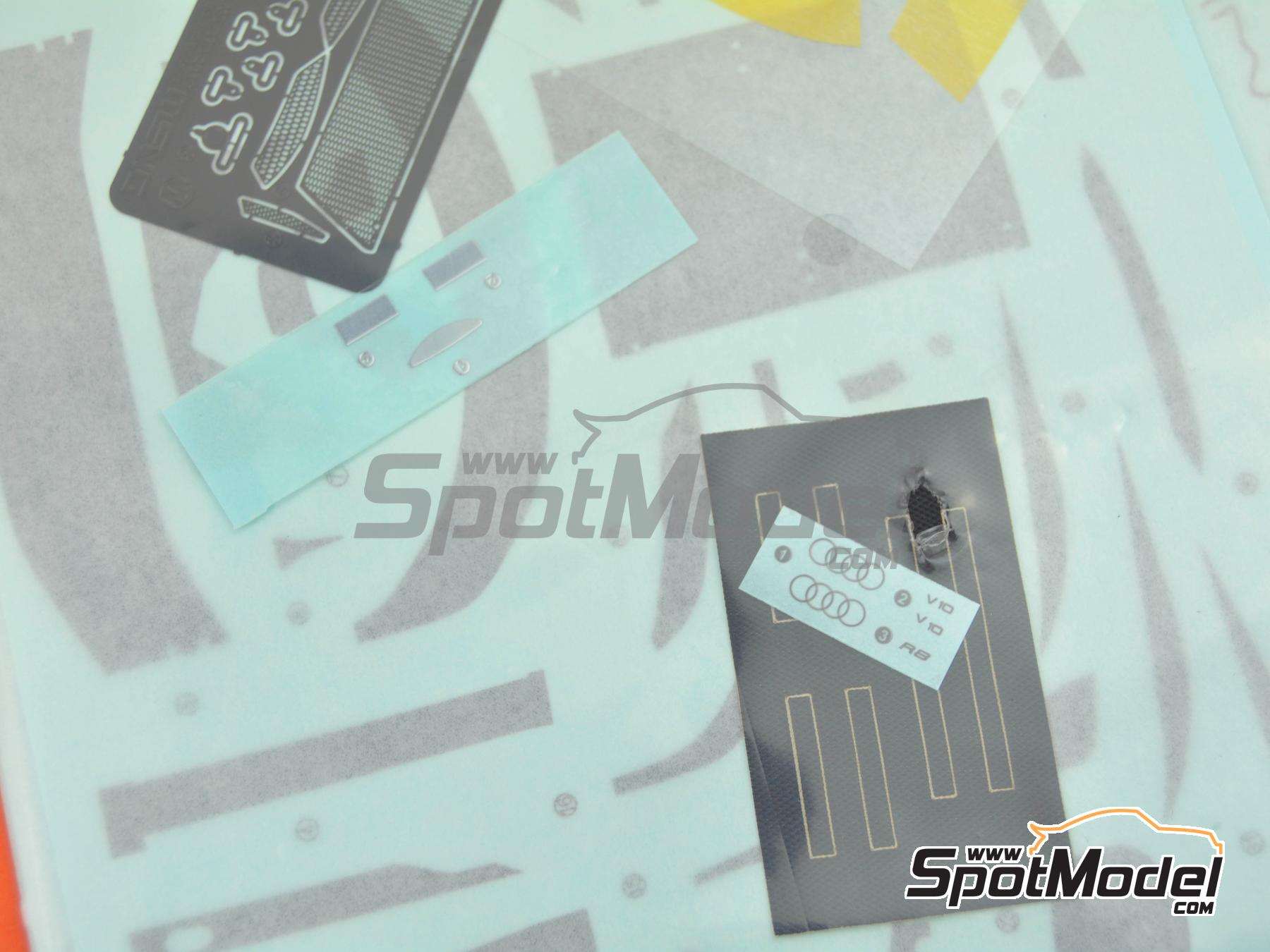 Image 24: Audi R8 LMS GT3 Evo II Equipo Absolute Racing patrocinado por Meng - TSS Thailand Super Series 2024 | Maqueta de coche en escala&nbsp;1/24 fabricado por Meng Model (ref.&nbsp;CS-009, tambien 4897038554072)