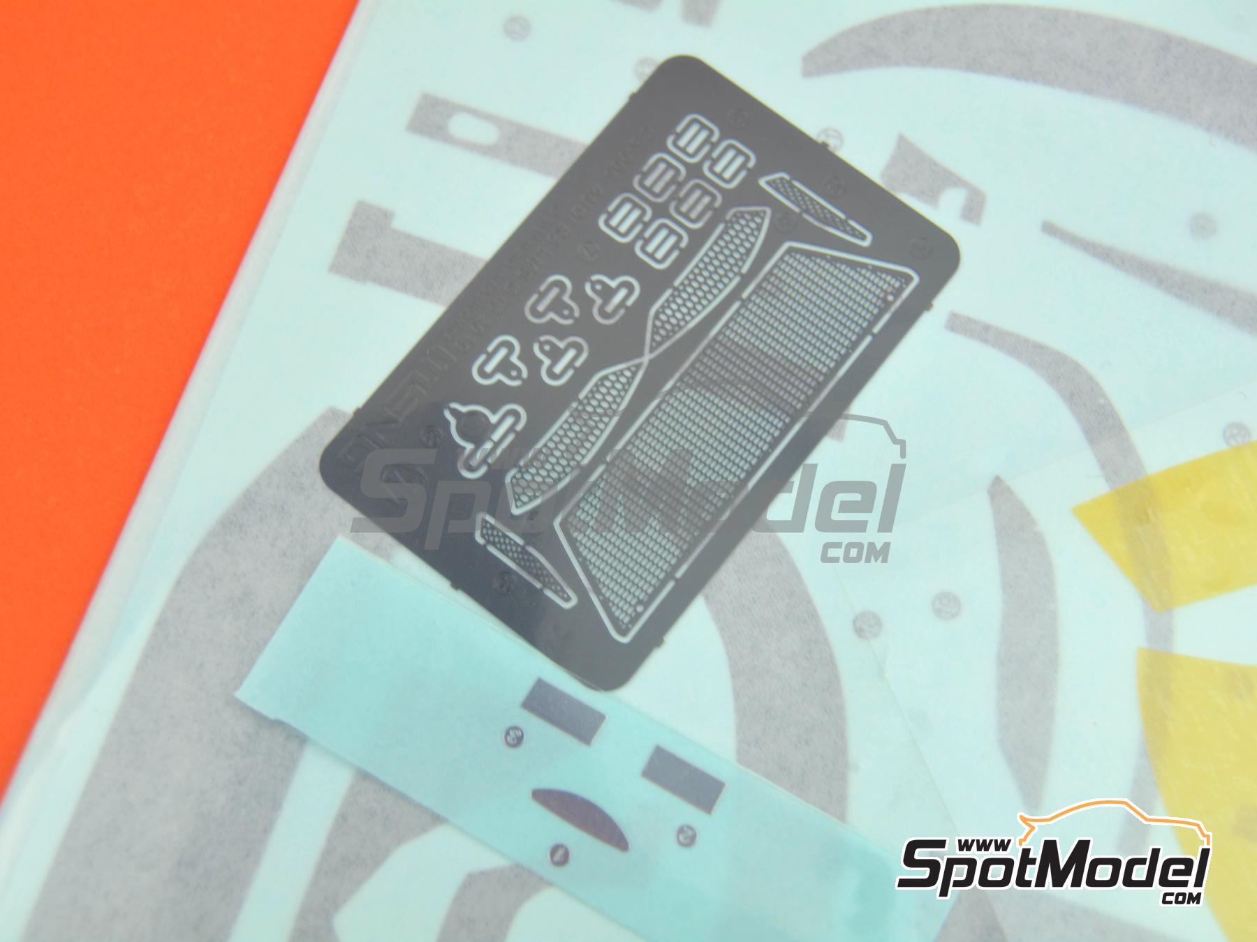 Image 25: Audi R8 LMS GT3 Evo II Equipo Absolute Racing patrocinado por Meng - TSS Thailand Super Series 2024 | Maqueta de coche en escala&nbsp;1/24 fabricado por Meng Model (ref.&nbsp;CS-009, tambien 4897038554072)