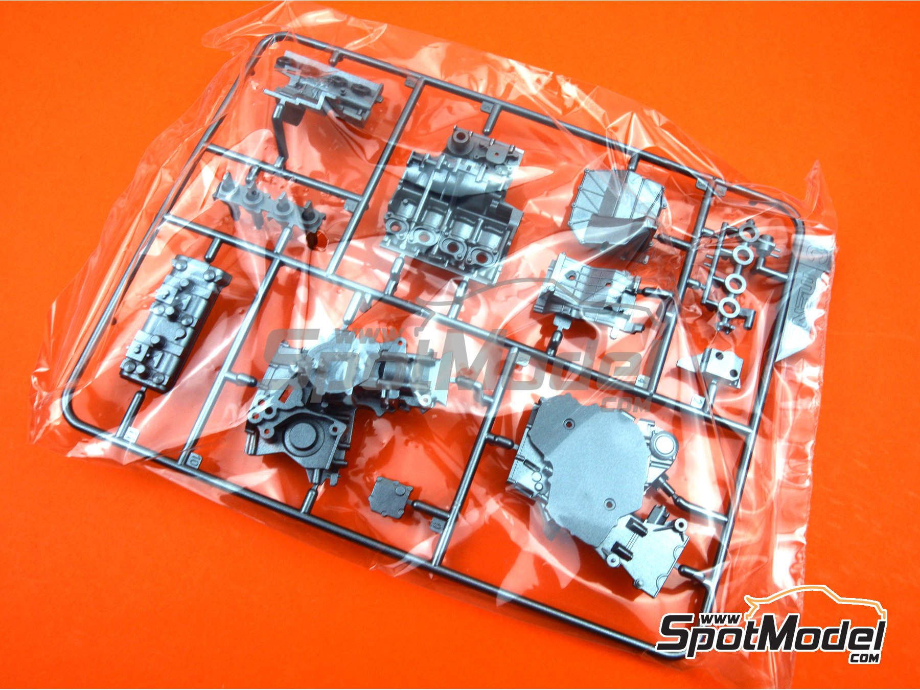 Image 9: Kawasaki Ninja H2R pre-painted version | Motorbike scale model kit in 1/9 scale manufactured by Meng Model (ref.&nbsp;MT-001s, also 4897038552238)