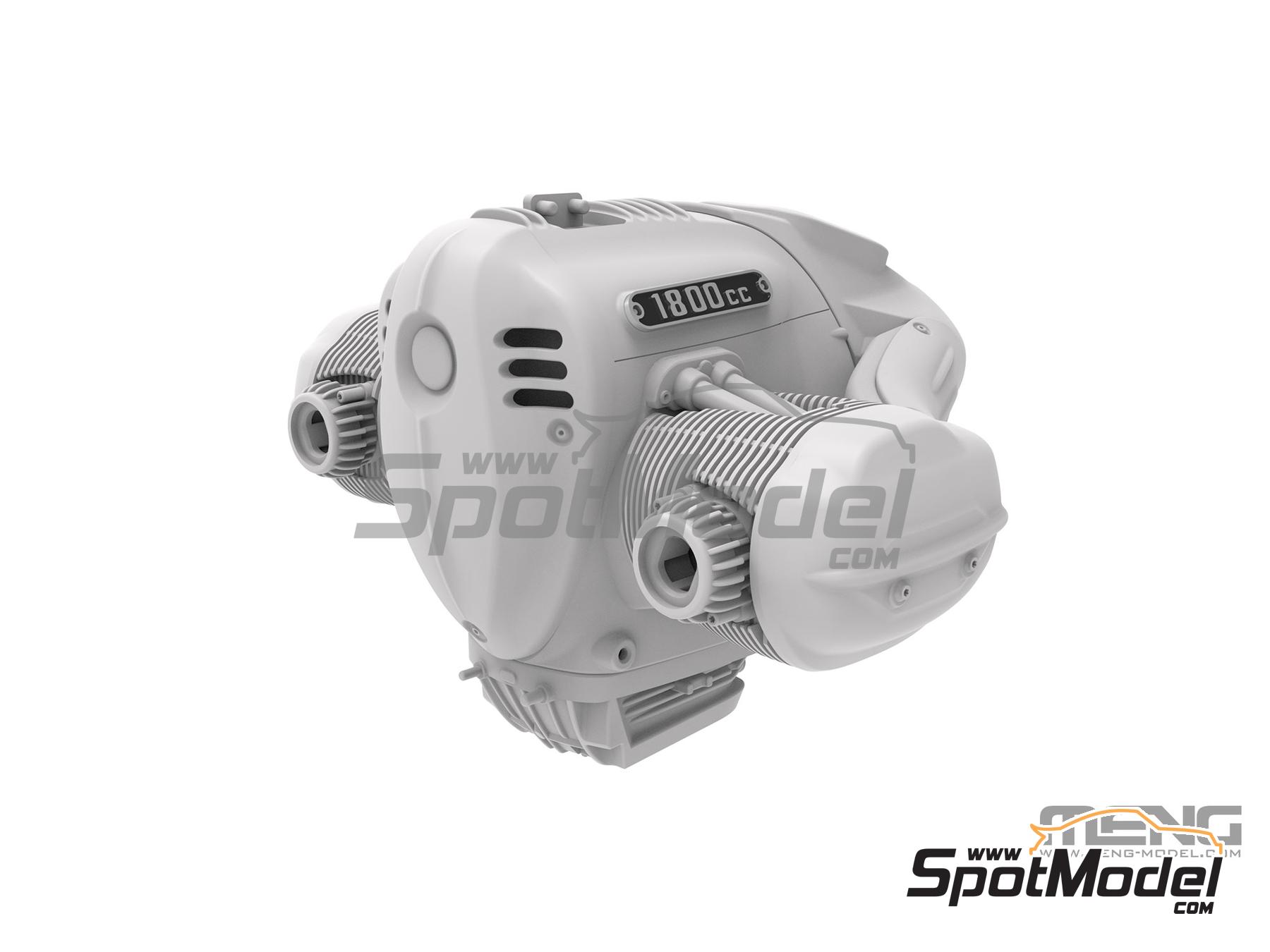 Image 4: BMW R18 Classic | Maqueta de moto en escala&nbsp;1/9 fabricado por Meng Model (ref.&nbsp;MT-006, tambien 4897038554140)