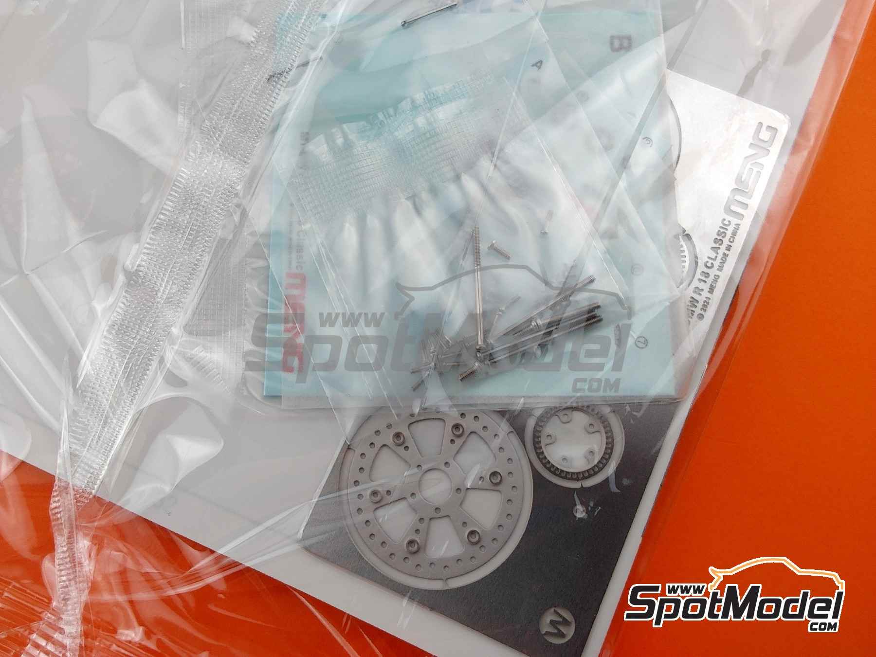 Image 15: BMW R18 Classic | Maqueta de moto en escala&nbsp;1/9 fabricado por Meng Model (ref.&nbsp;MT-006, tambien 4897038554140)