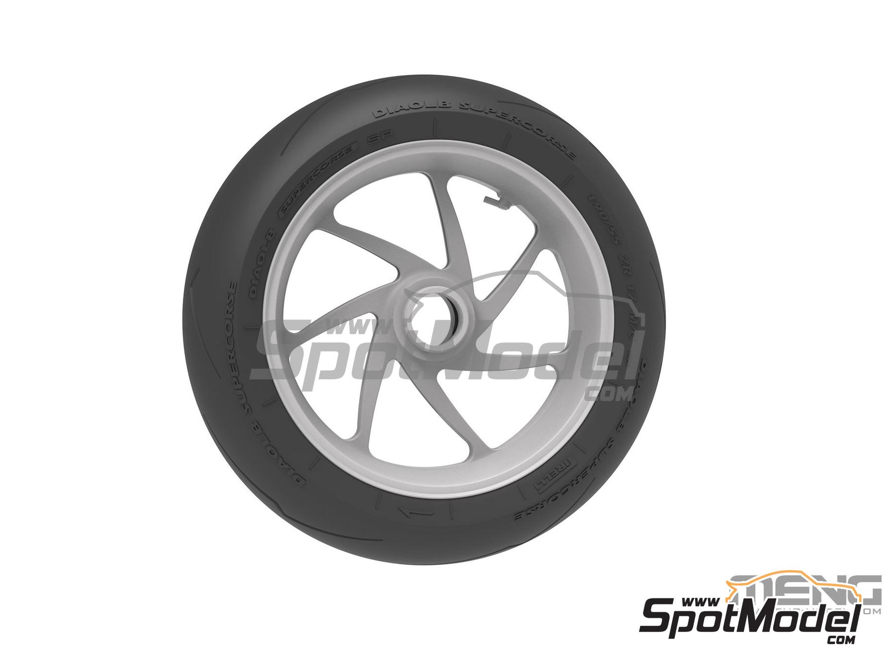 Image 7: Kawasaki Ninja ZX-10RR | Maqueta de moto en escala&nbsp;1/9 fabricado por Meng Model (ref.&nbsp;MT-008)