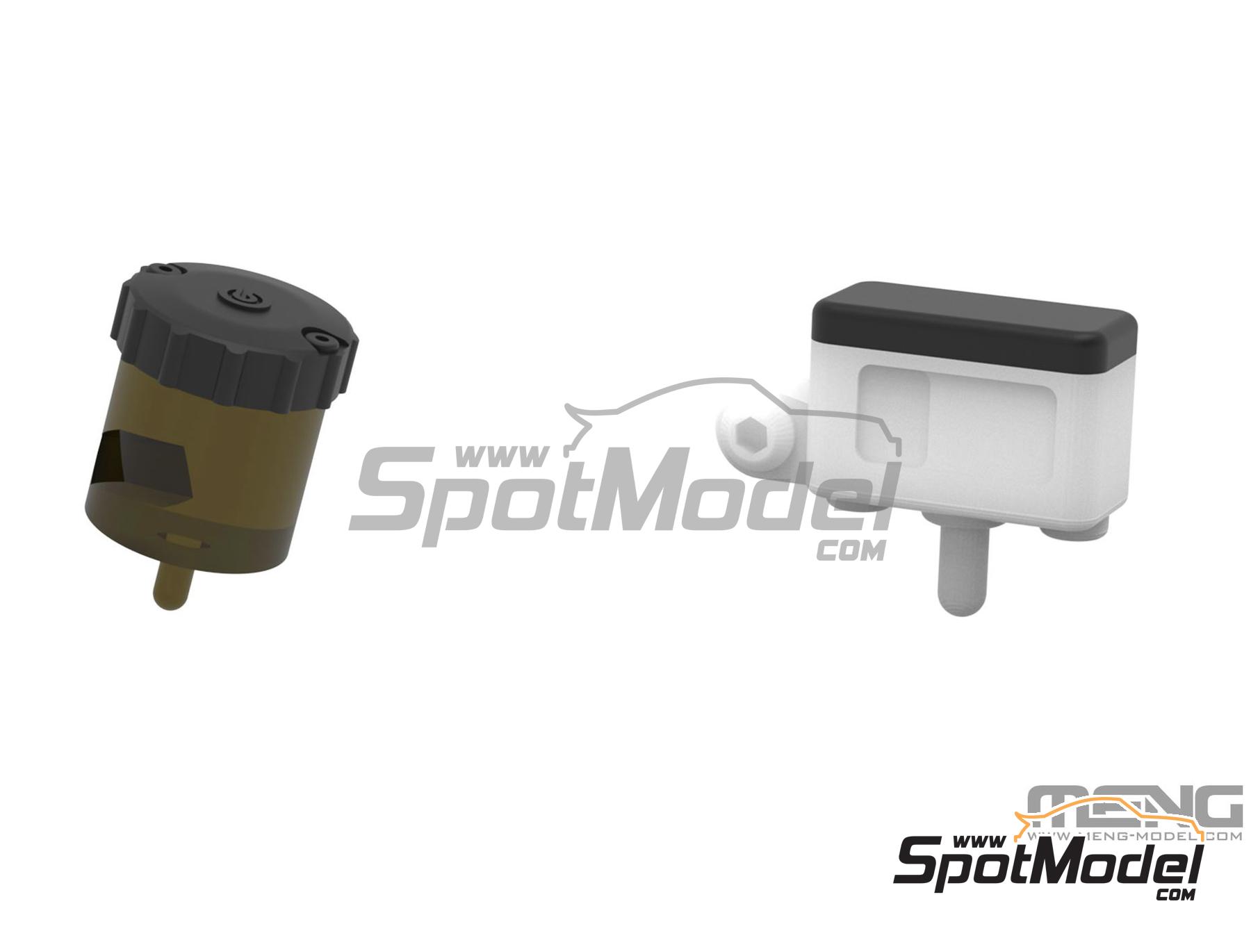 Image 14: Kawasaki Ninja ZX-10RR | Maqueta de moto en escala&nbsp;1/9 fabricado por Meng Model (ref.&nbsp;MT-008)