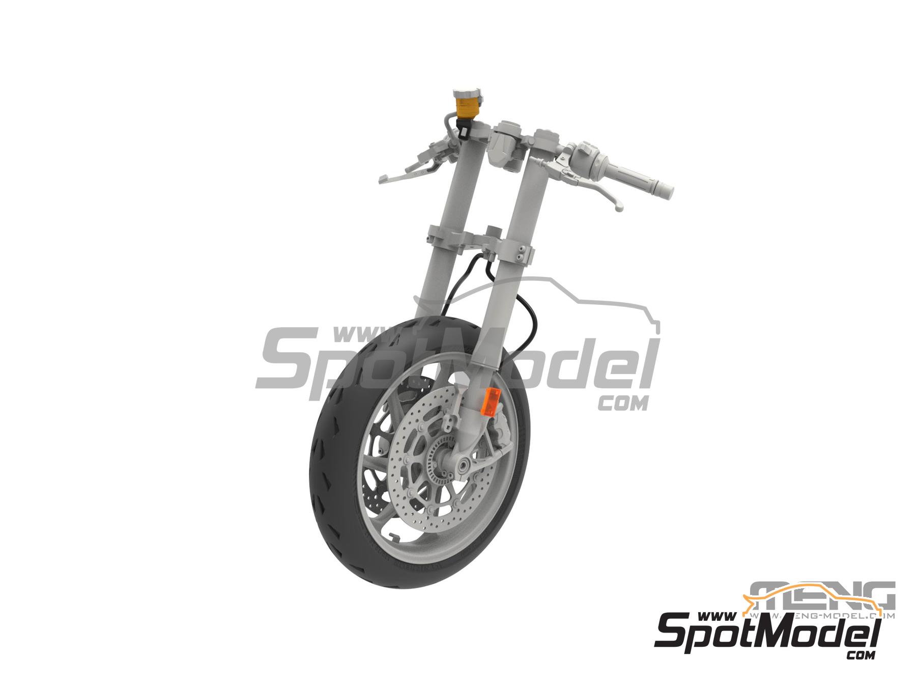 Image 6: BMW M 1000 RR | Motorbike scale model kit in 1/9 scale manufactured by Meng Model (ref.&nbsp;MT-009)