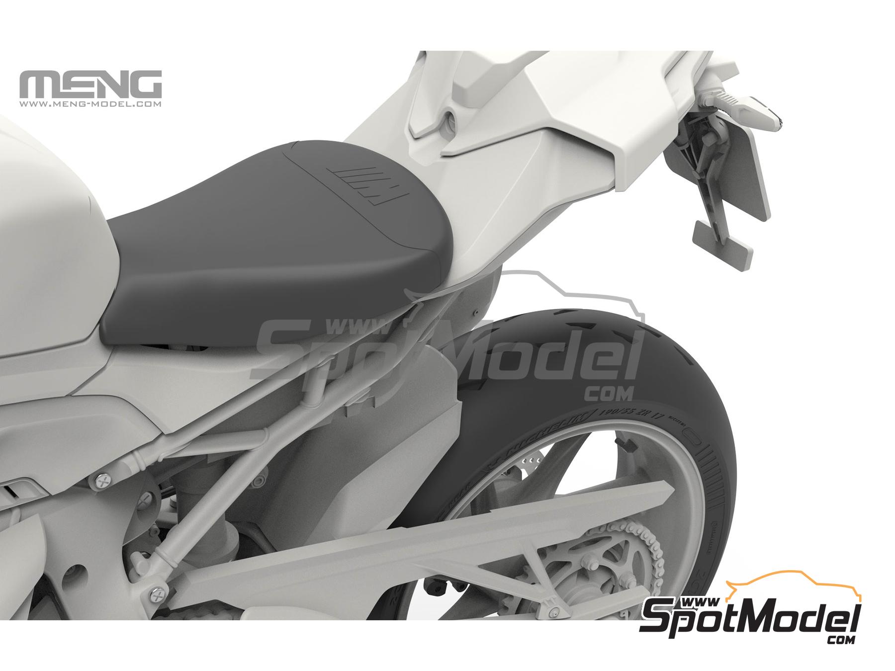 Image 8: BMW M 1000 RR | Motorbike scale model kit in 1/9 scale manufactured by Meng Model (ref.&nbsp;MT-009)