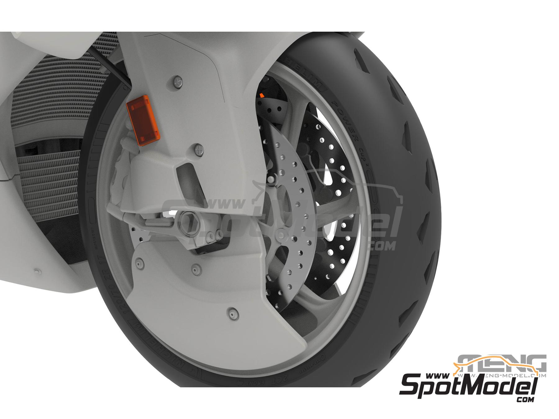 Image 9: BMW M 1000 RR | Motorbike scale model kit in 1/9 scale manufactured by Meng Model (ref.&nbsp;MT-009)