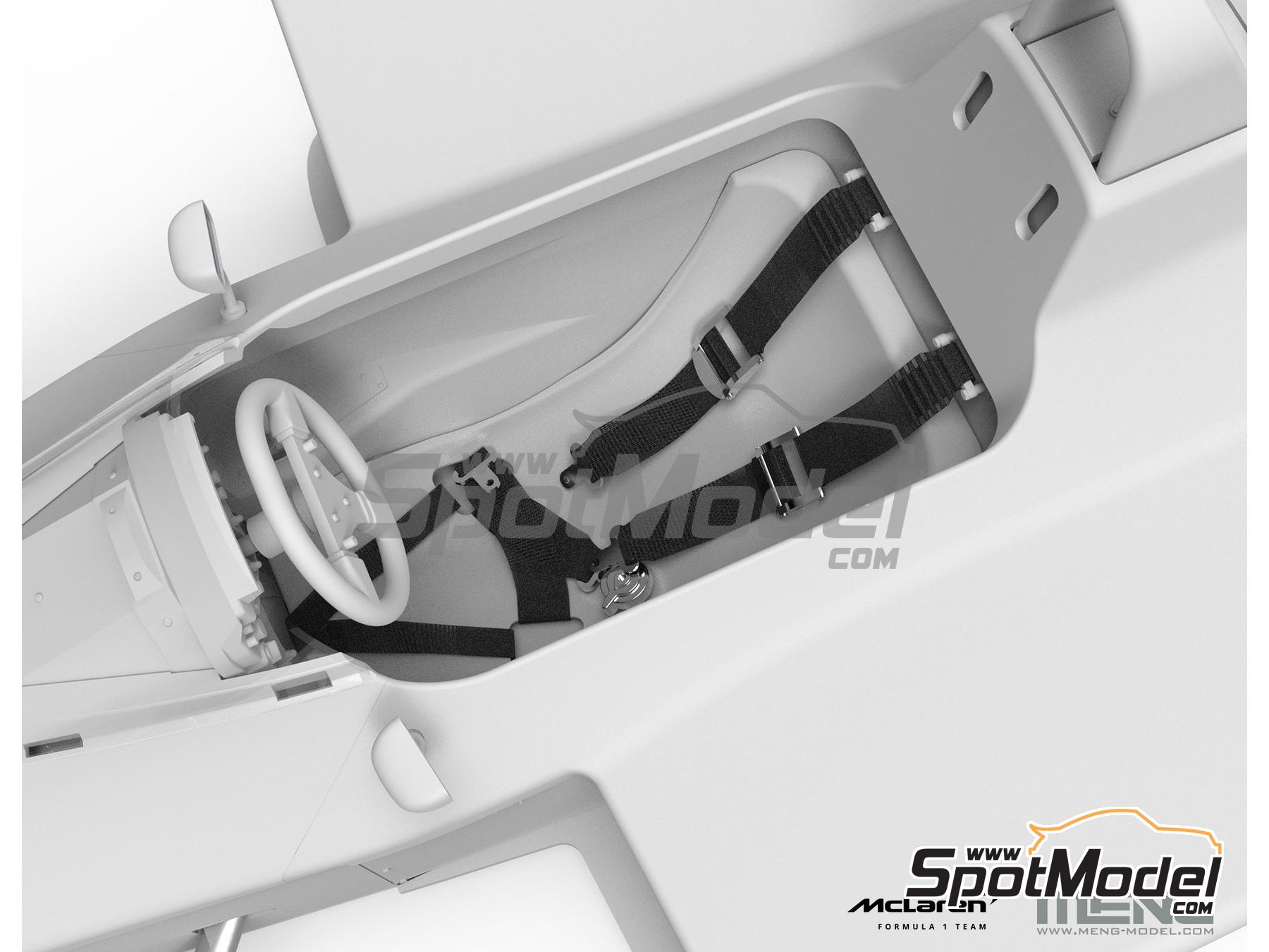 Image 6: McLaren Honda MP4/4 Equipo McLaren Racing Limited patrocinado por Marlboro - Campeonato del Mundo FIA de Formula 1 1988 | Maqueta de coche en escala&nbsp;1/12 fabricado por Meng Model (ref.&nbsp;RS-004, tambien 4897038553747)