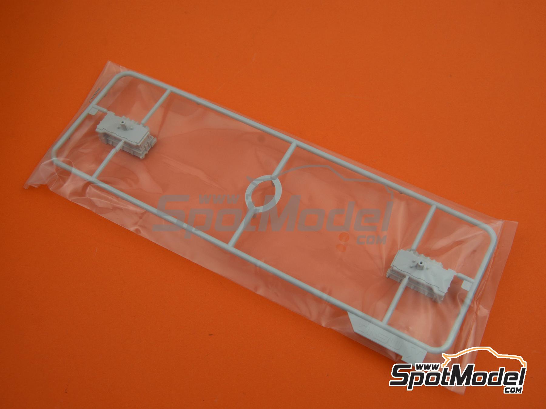 Image 18: McLaren Honda MP4/4 Equipo McLaren Racing Limited patrocinado por Marlboro - Campeonato del Mundo FIA de Formula 1 1988 | Maqueta de coche en escala&nbsp;1/12 fabricado por Meng Model (ref.&nbsp;RS-004, tambien 4897038553747)