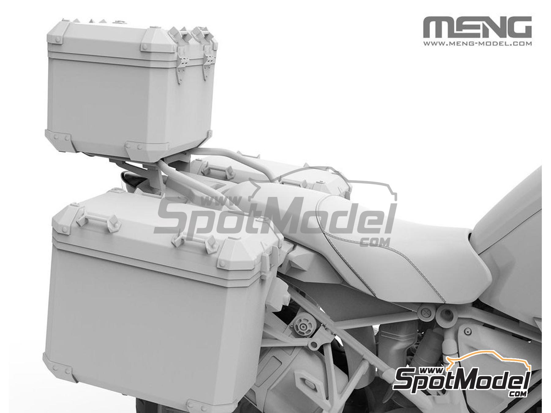 Image 2: Maletas Equipaje para BMW R1250 GS | Detalle en escala 1/9 fabricado por Meng Model (ref. SPS-091, tambien 4897038553938)