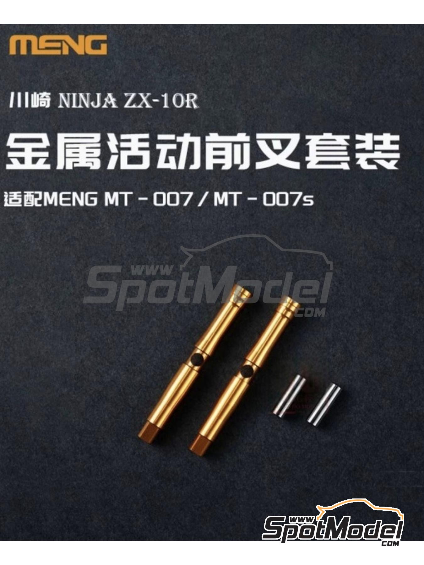 Kawasaki Ninja ZX-10R | Horquilla delantera en escala 1/9 fabricado por Meng Model (ref. SPS-092, tambien 4897038554348) image