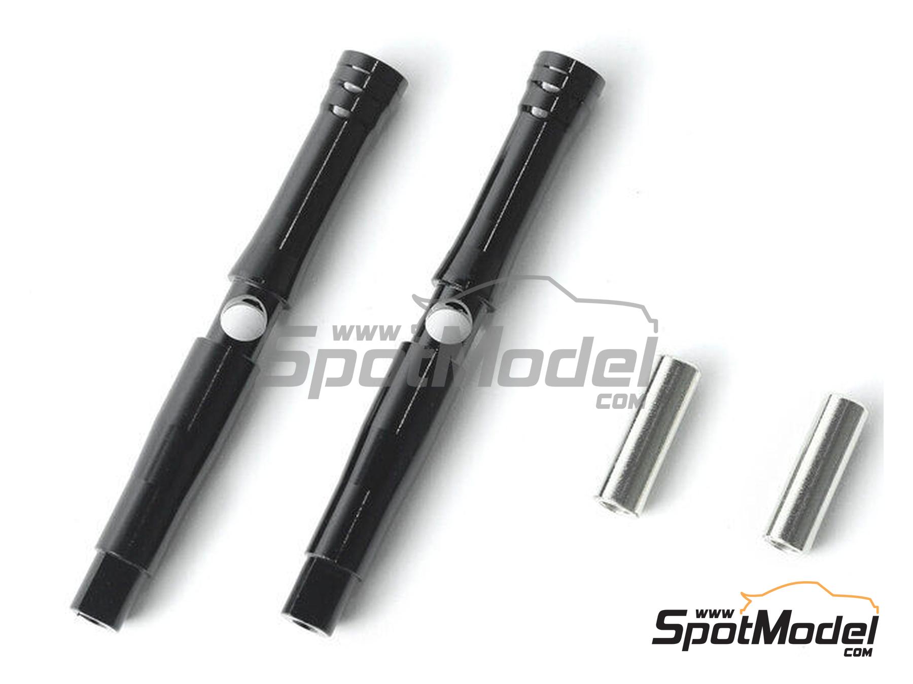 Image 1: Kawasaki Ninja ZX-10RR | Front fork set in 1/9 scale manufactured by Meng Model (ref.&nbsp;SPS-093, also 4897038554492)