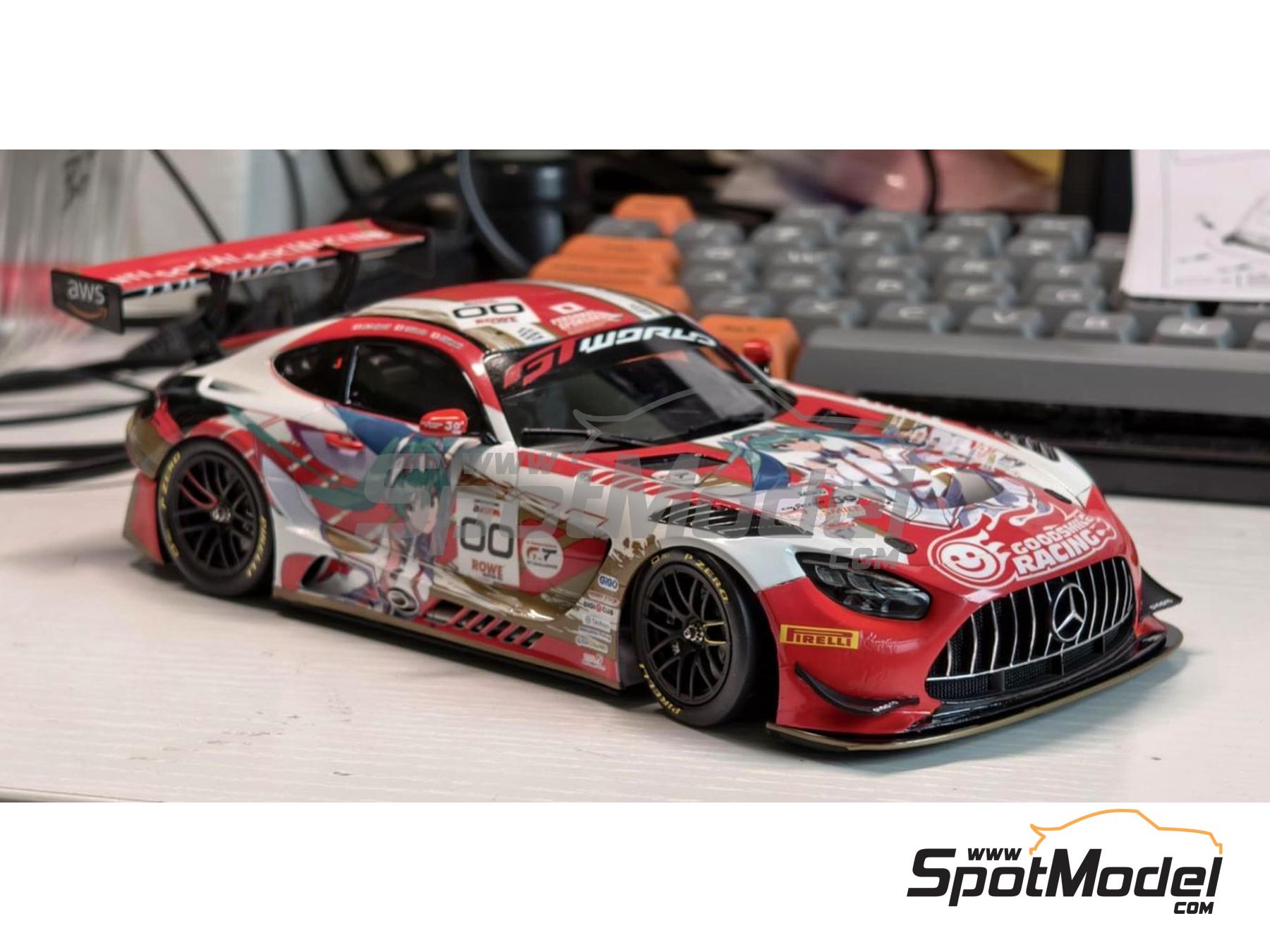 Miniature CS032: Marking / livery 1/24 scale - Mercedes AMG GT3