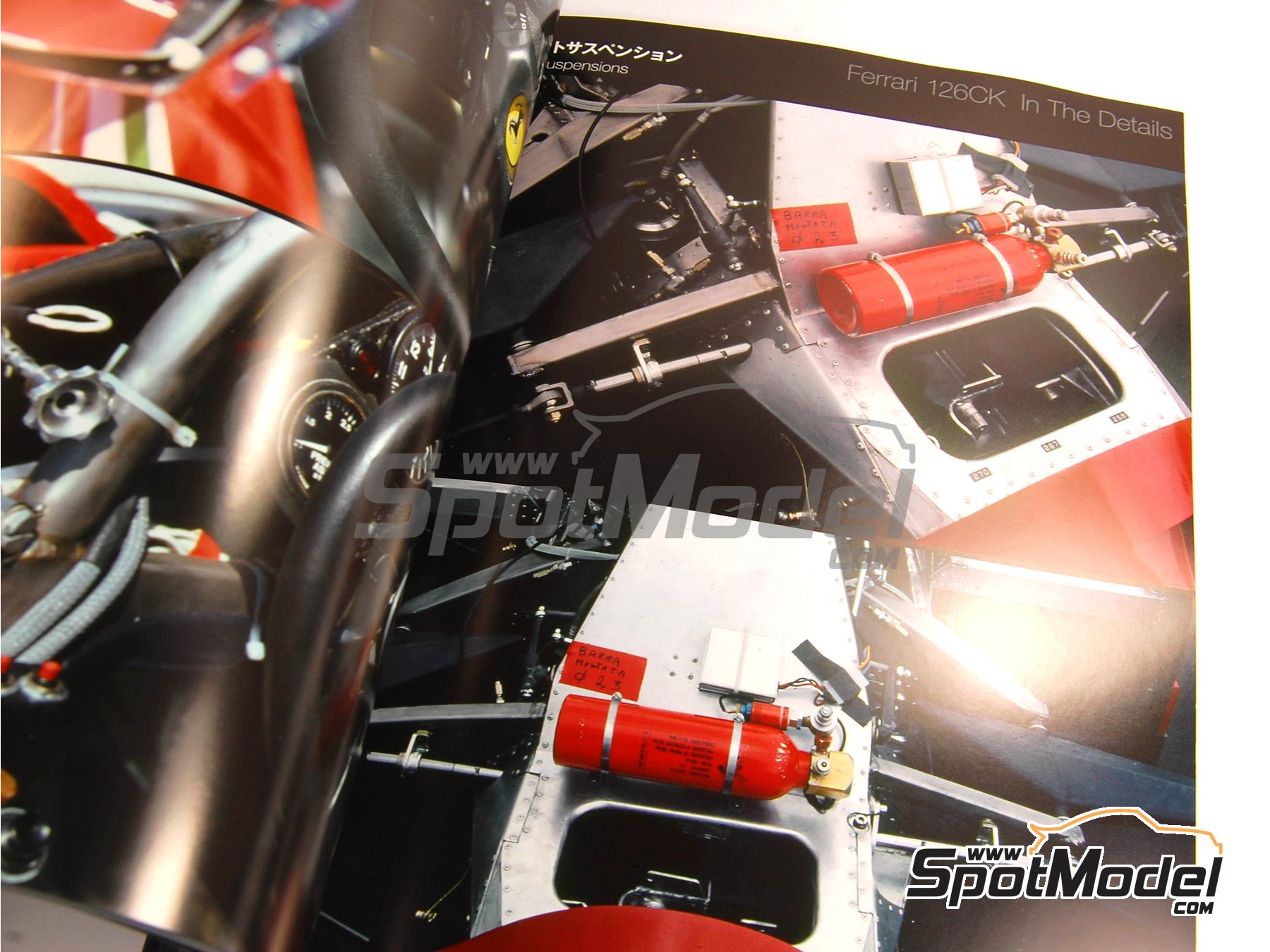 Image 8: JOE HONDA Racing Pictorial Series - Ferrari 126CK & 126CX - FIA Formula 1 World Championship | Reference / walkaround book manufactured by Model Factory Hiro (ref.&nbsp;MFH-JH13, also 9784905248132 and RP13)