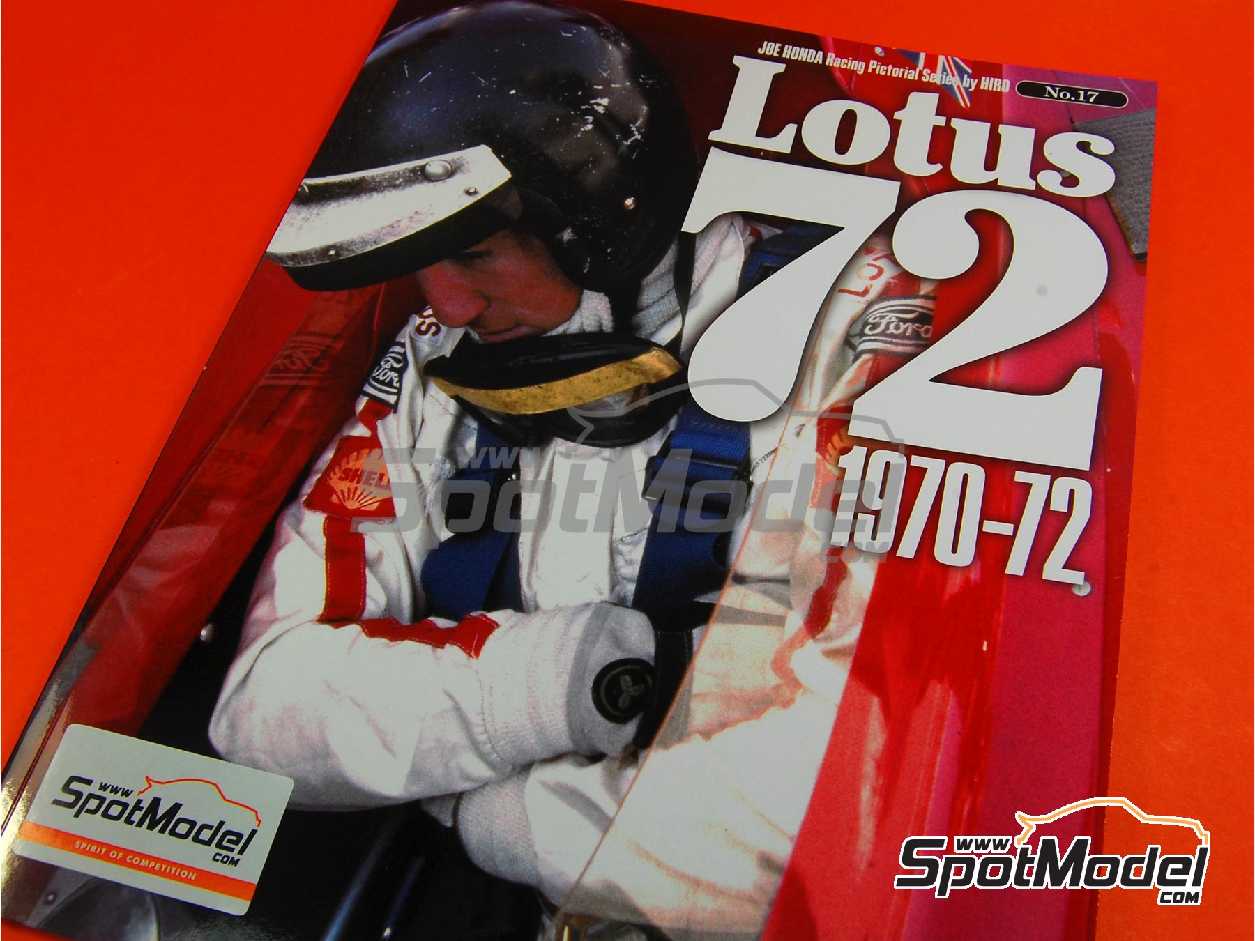 Image 1: JOE HONDA Racing Pictorial Series - Lotus 72 - FIA Formula 1 World Championship 1970, 1971 and 1972 | Reference / walkaround book manufactured by Model Factory Hiro (ref.&nbsp;MFH-JH17, also 9784905248187 and RP17)