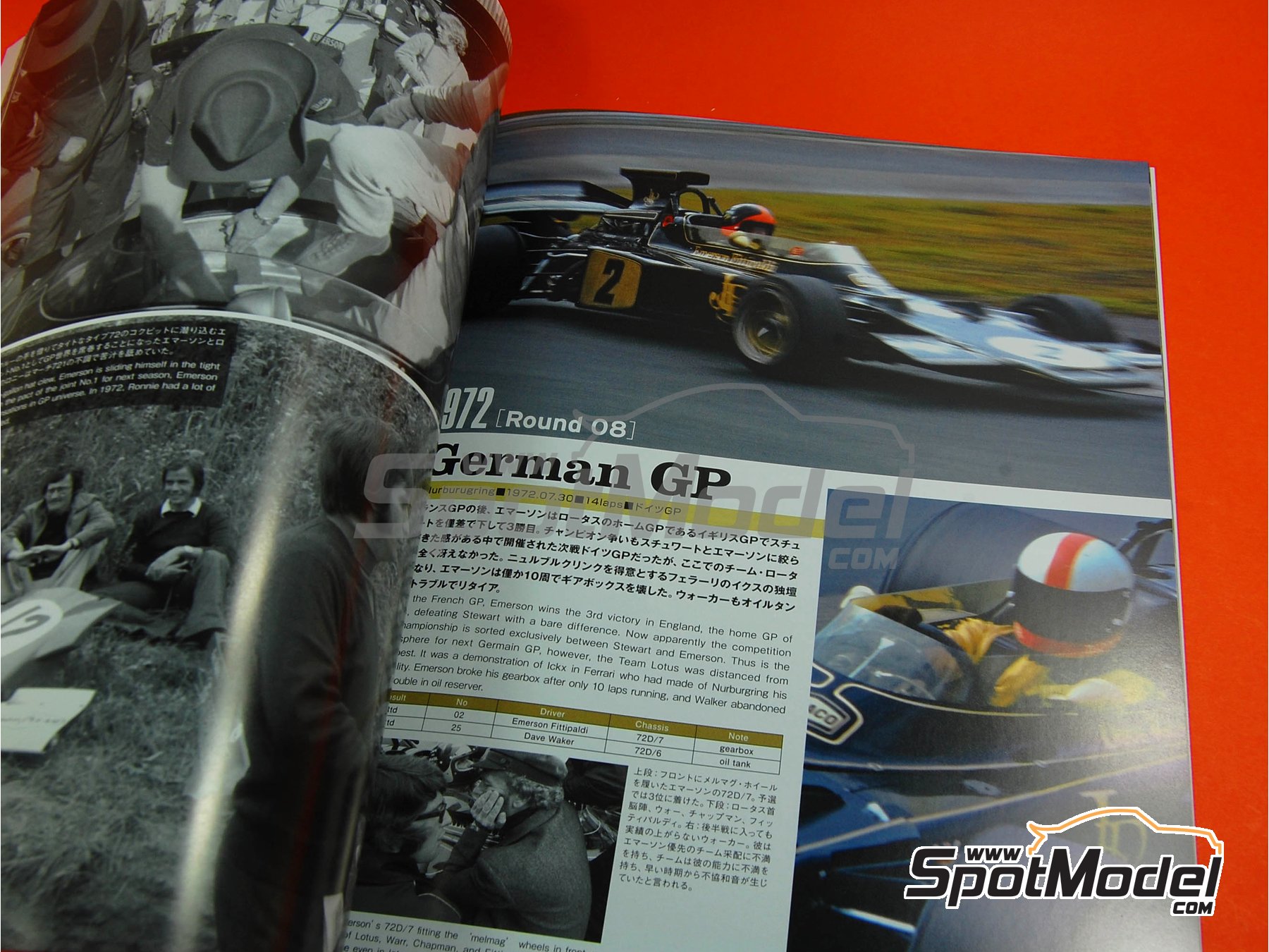 Image 8: JOE HONDA Racing Pictorial Series - Lotus 72 - FIA Formula 1 World Championship 1970, 1971 and 1972 | Reference / walkaround book manufactured by Model Factory Hiro (ref.&nbsp;MFH-JH17, also 9784905248187 and RP17)