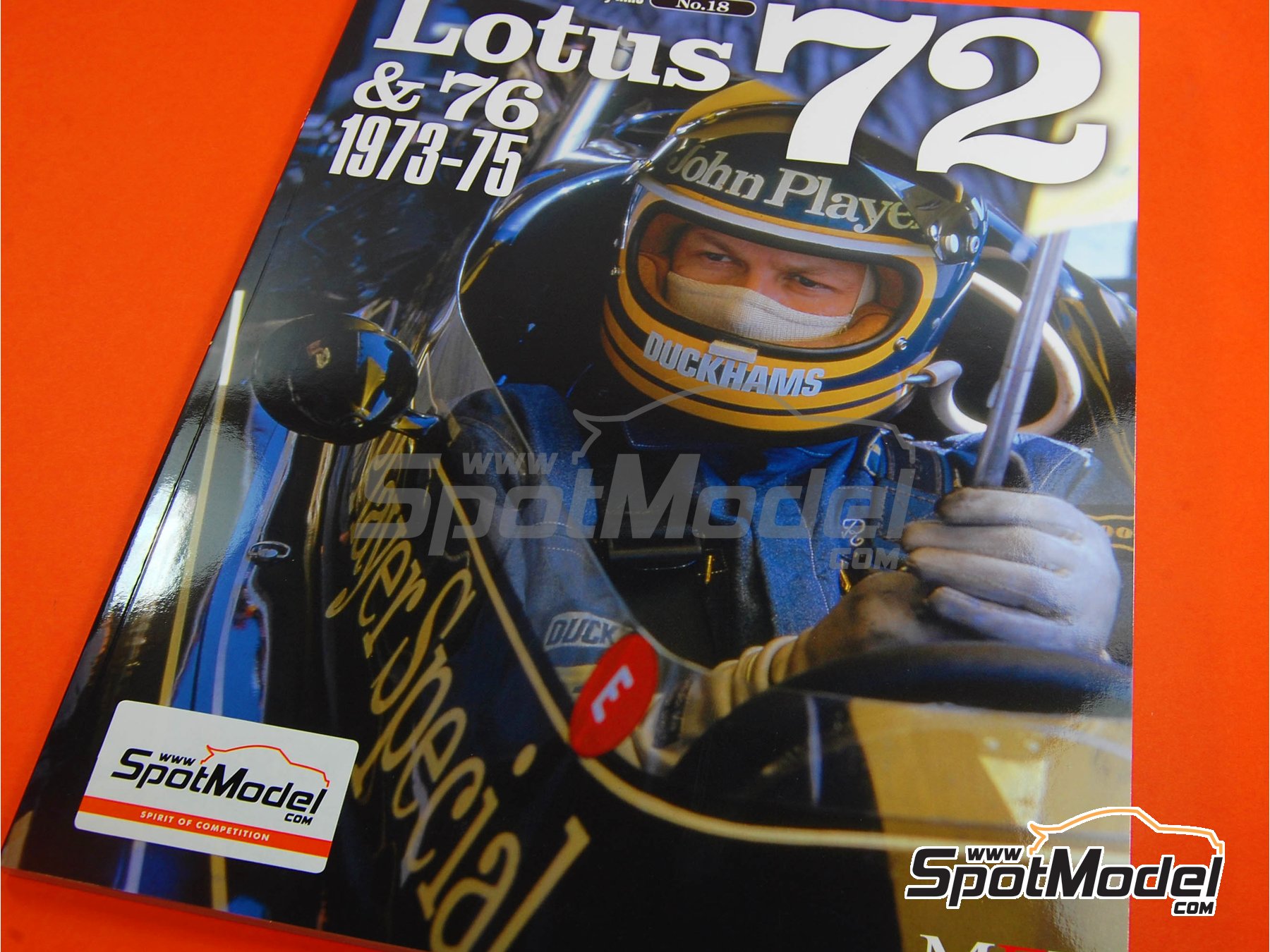 Image 1: JOE HONDA Racing Pictorial Series - Lotus 72 and 76 - FIA Formula 1 World Championship 1973, 1974 and 1975 | Reference / walkaround book manufactured by Model Factory Hiro (ref.&nbsp;MFH-JH18, also 9784905248194 and RP18)