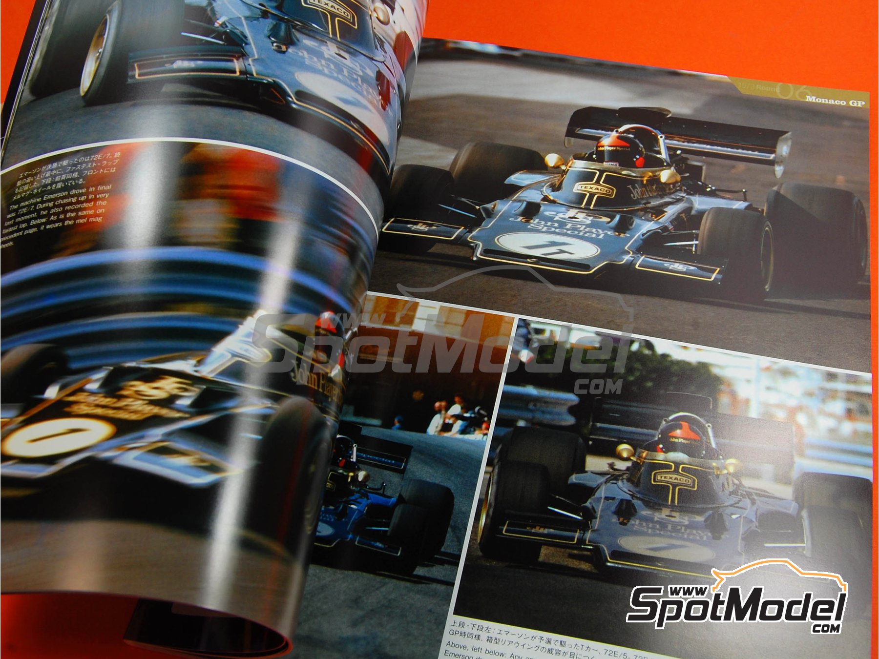 Image 3: JOE HONDA Racing Pictorial Series - Lotus 72 and 76 - FIA Formula 1 World Championship 1973, 1974 and 1975 | Reference / walkaround book manufactured by Model Factory Hiro (ref.&nbsp;MFH-JH18, also 9784905248194 and RP18)