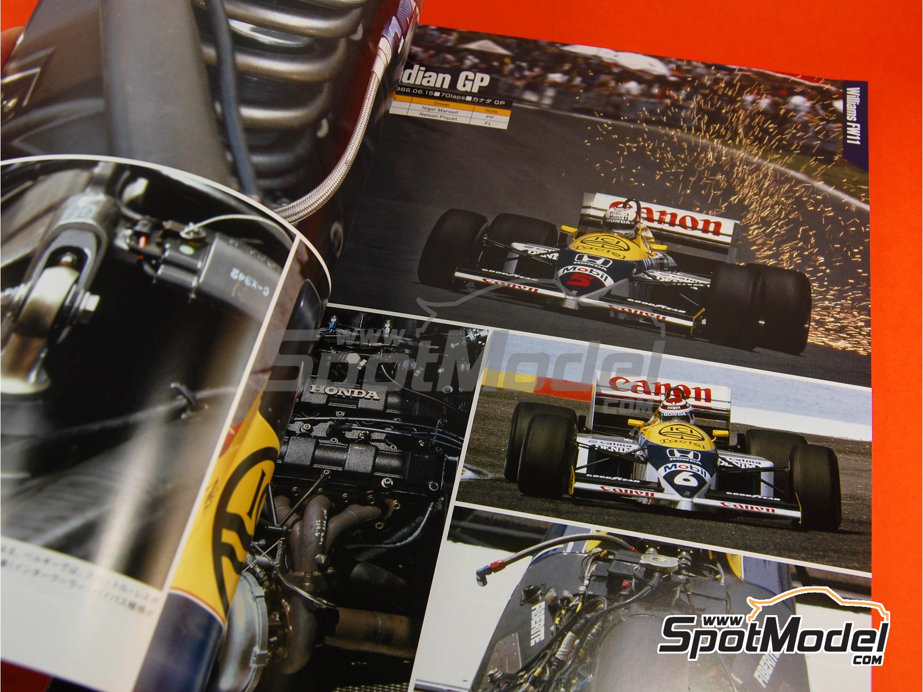 Image 4: JOE HONDA Racing Pictorial Series - All The TURBO CARS -  1986 | Reference / walkaround book manufactured by Model Factory Hiro (ref.&nbsp;MFH-JH25, also 9784905248279 and RP25)