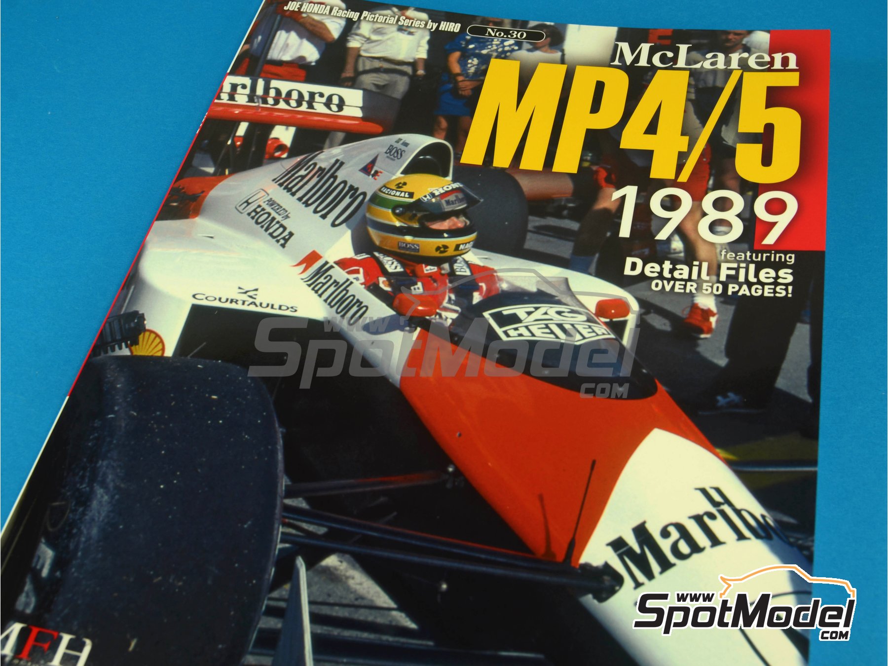 McLaren MP 4/2 1984 Racing Pictorial Series by HIRO MFH Book NO32