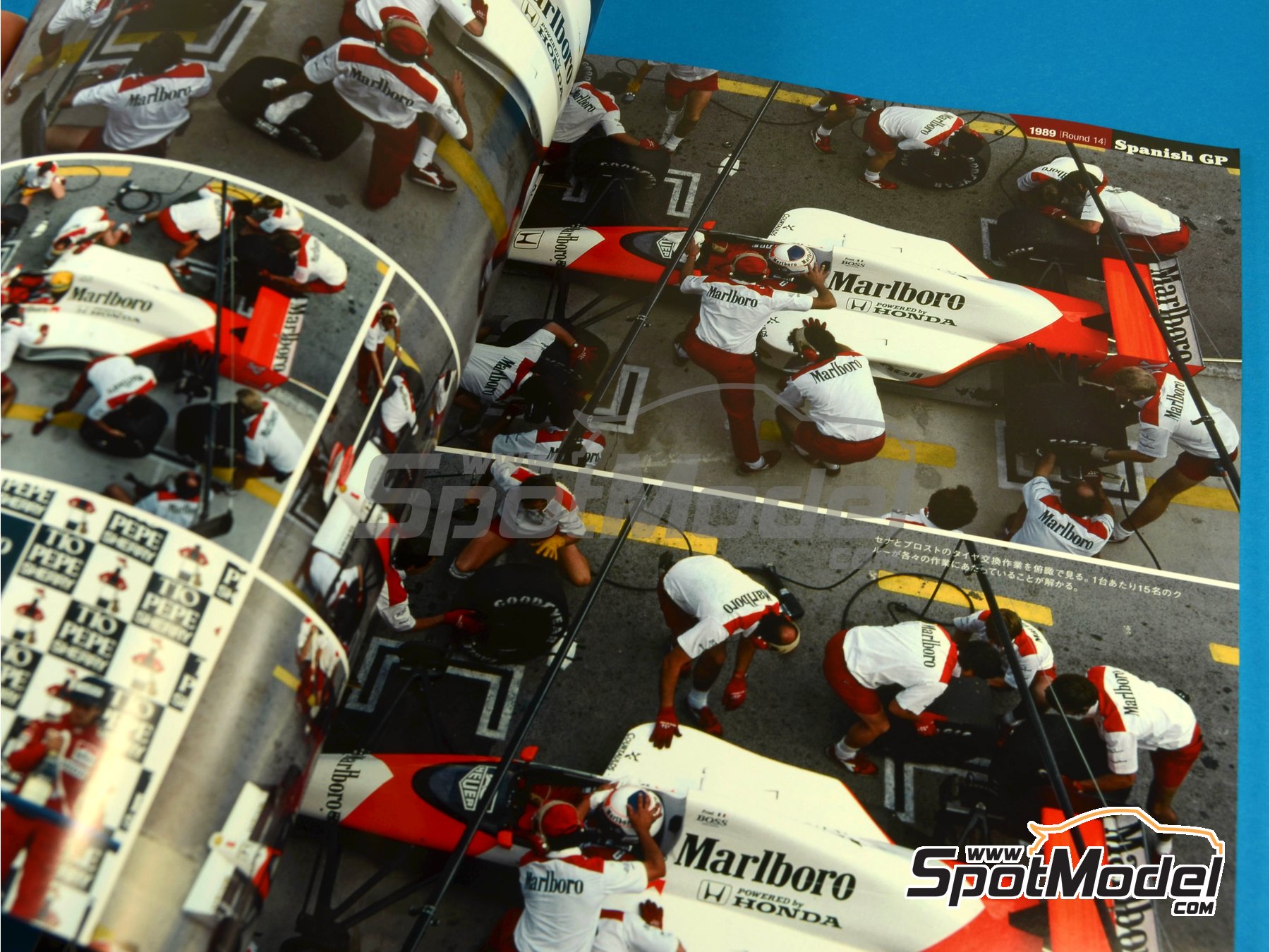 Image 4: JOE HONDA Racing Pictorial Series - McLaren MP4/5 - FIA Formula 1 World Championship 1989 | Reference / walkaround book manufactured by Model Factory Hiro (ref.&nbsp;MFH-JH30, also 9784905248347 and RP30)