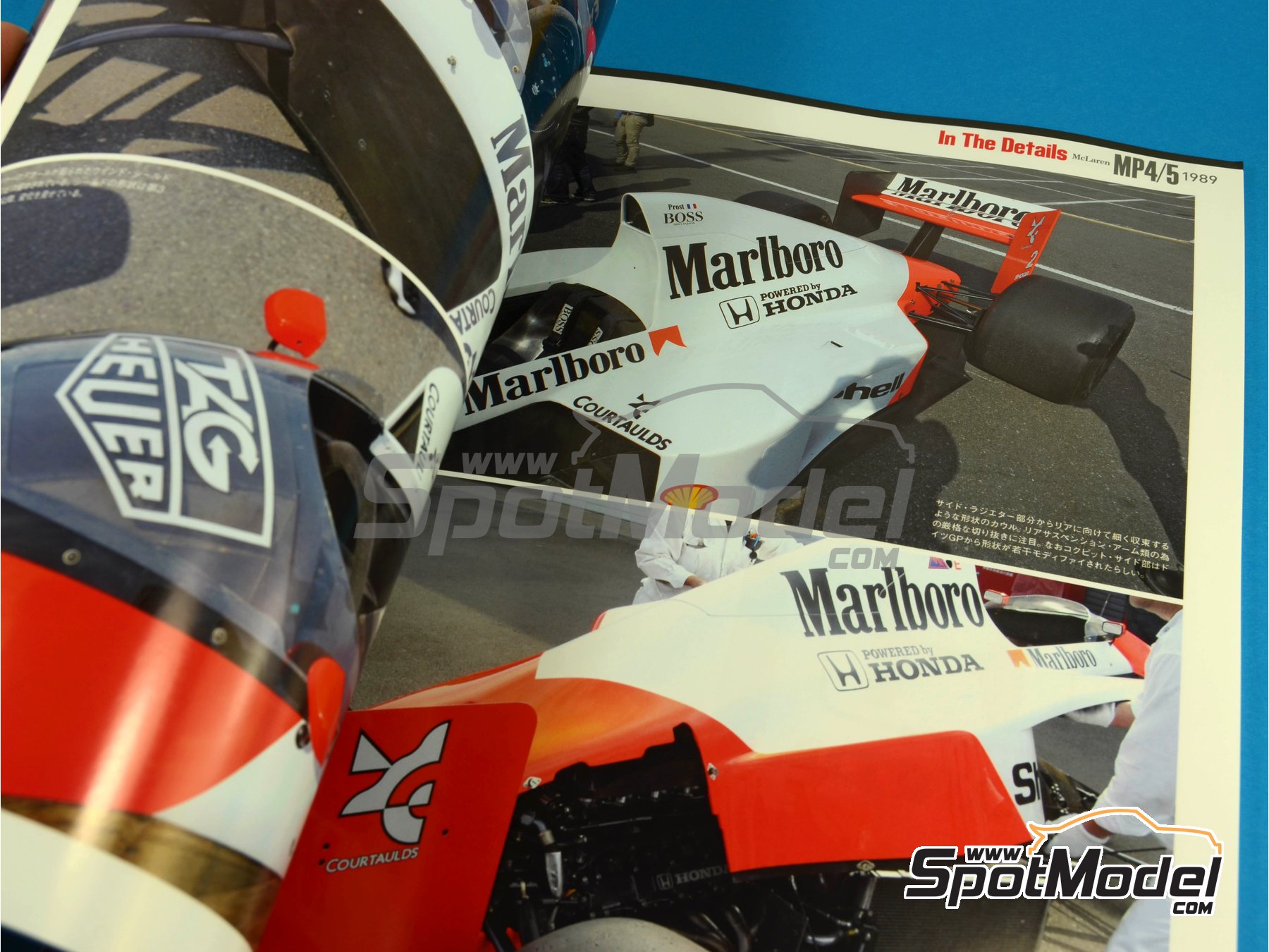 Image 6: JOE HONDA Racing Pictorial Series - McLaren MP4/5 - FIA Formula 1 World Championship 1989 | Reference / walkaround book manufactured by Model Factory Hiro (ref.&nbsp;MFH-JH30, also 9784905248347 and RP30)