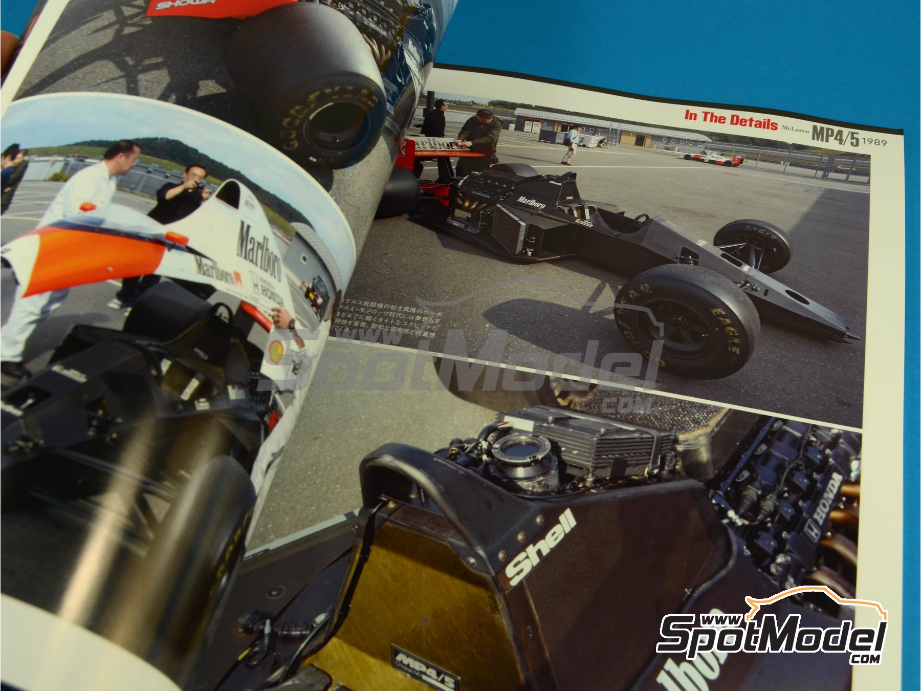 Image 7: JOE HONDA Racing Pictorial Series - McLaren MP4/5 - FIA Formula 1 World Championship 1989 | Reference / walkaround book manufactured by Model Factory Hiro (ref.&nbsp;MFH-JH30, also 9784905248347 and RP30)