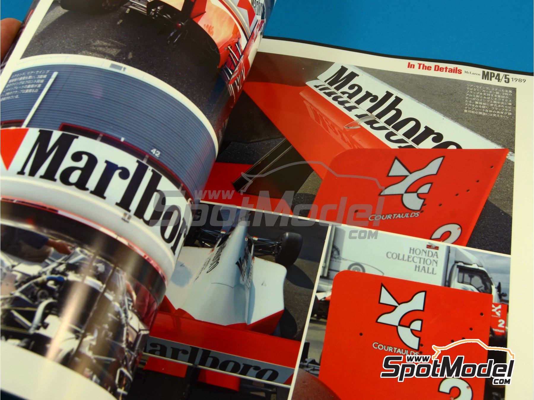 Image 8: JOE HONDA Racing Pictorial Series - McLaren MP4/5 - FIA Formula 1 World Championship 1989 | Reference / walkaround book manufactured by Model Factory Hiro (ref.&nbsp;MFH-JH30, also 9784905248347 and RP30)