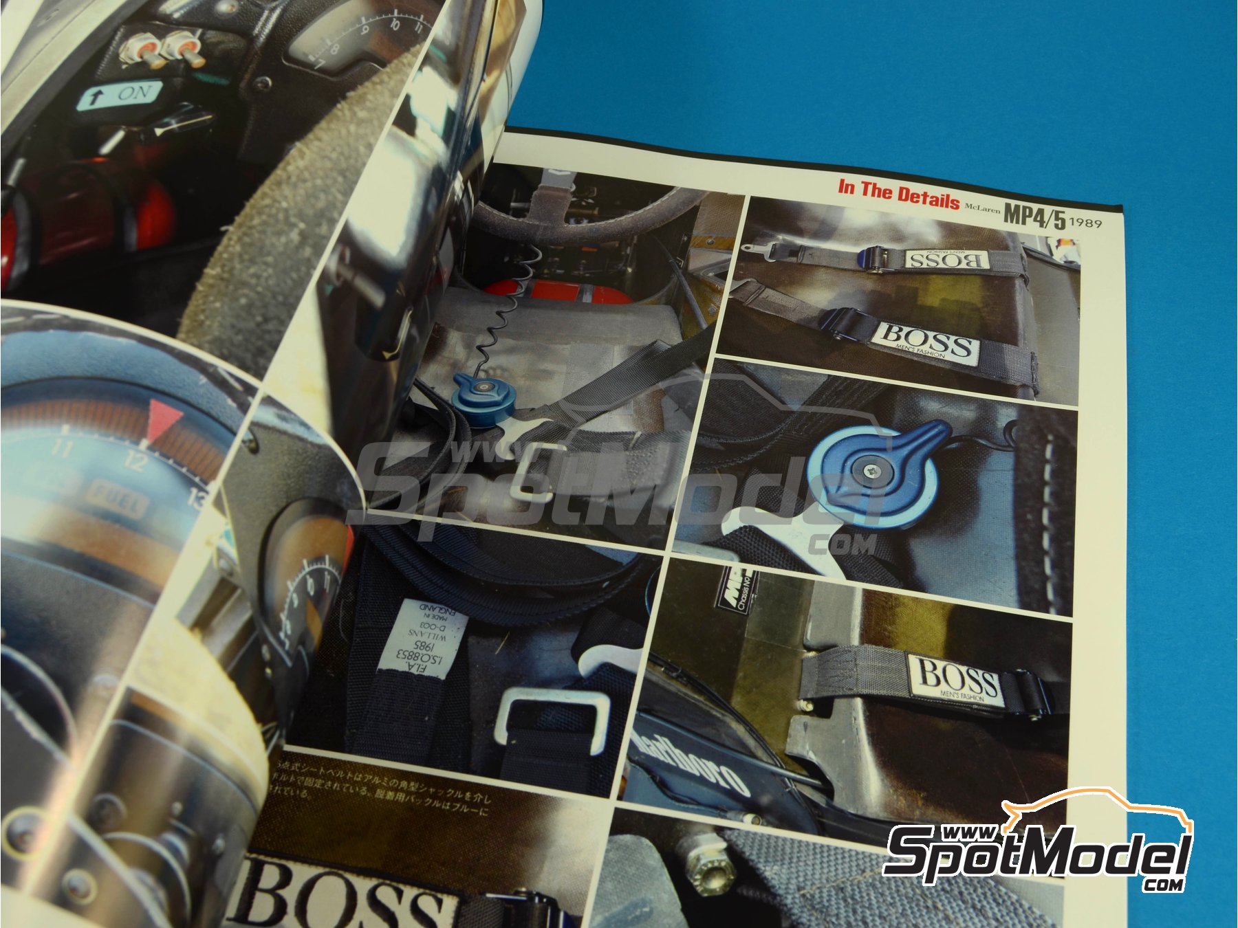 Image 10: JOE HONDA Racing Pictorial Series - McLaren MP4/5 - FIA Formula 1 World Championship 1989 | Reference / walkaround book manufactured by Model Factory Hiro (ref.&nbsp;MFH-JH30, also 9784905248347 and RP30)