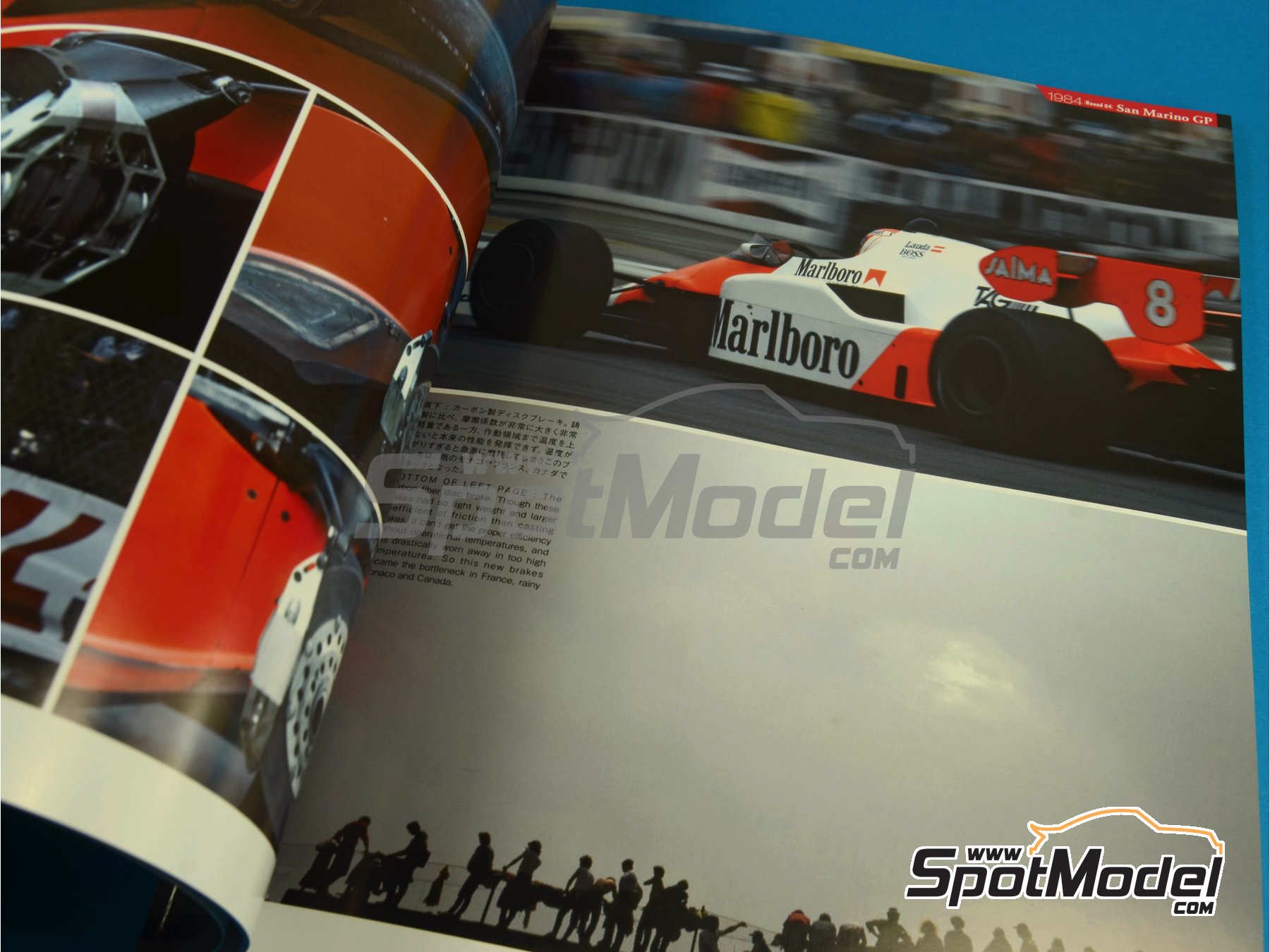 Image 3: JOE HONDA Racing Pictorial Series - MP4/2 - Campeonato del Mundo de F1 1984 | Libro de referencia fabricado por Model Factory Hiro (ref.&nbsp;MFH-JH32, tambien 9784905248392 y RP32)