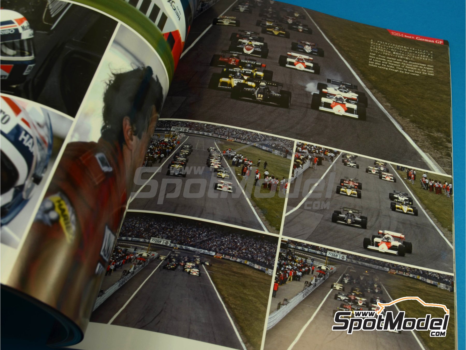 Image 6: JOE HONDA Racing Pictorial Series - MP4/2 - Campeonato del Mundo de F1 1984 | Libro de referencia fabricado por Model Factory Hiro (ref.&nbsp;MFH-JH32, tambien 9784905248392 y RP32)