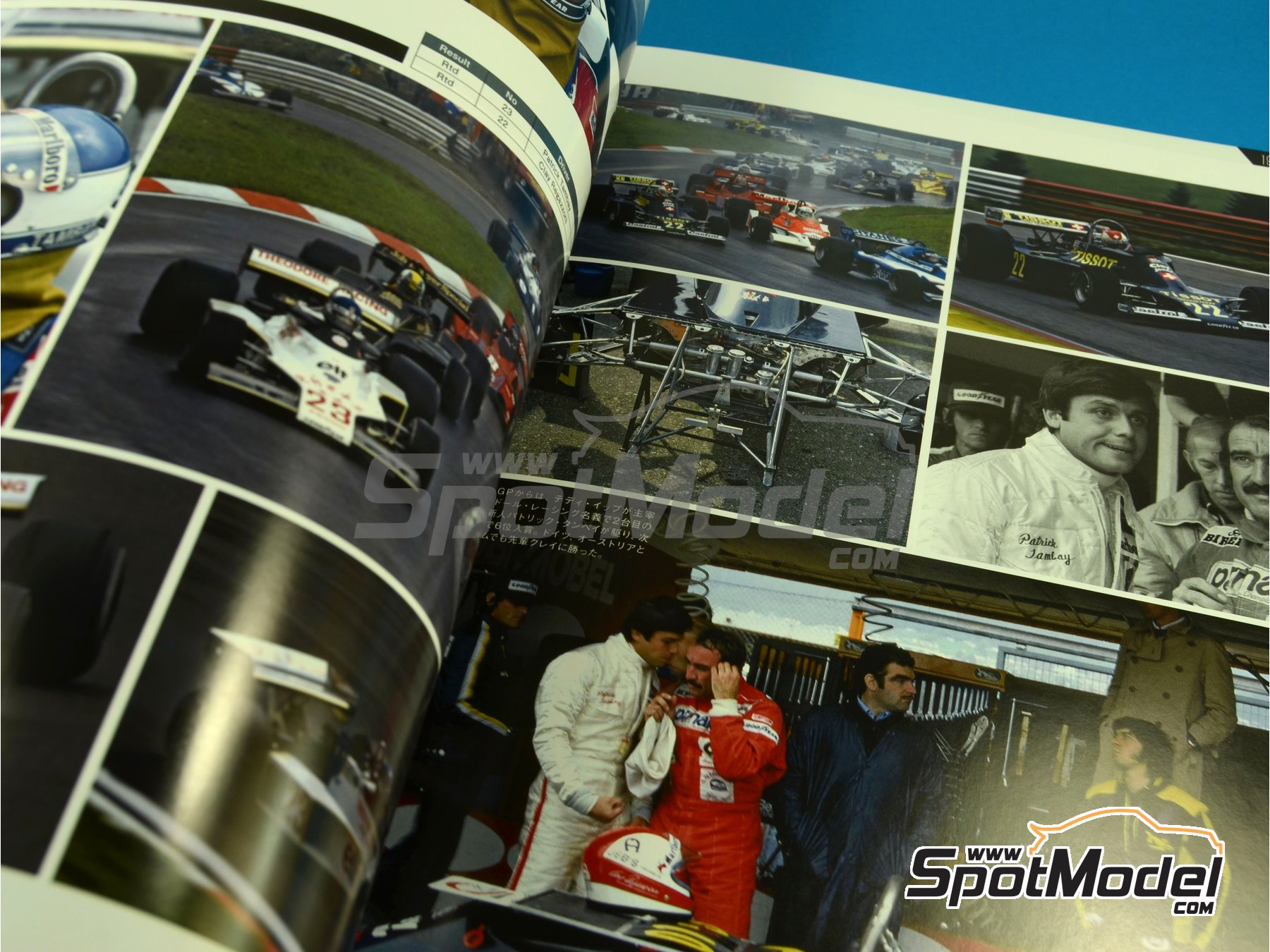 Image 4: Joe Honda Racing Pictorial Series - Grand Prix 1977, Primera parte | Libro de referencia fabricado por Model Factory Hiro (ref.&nbsp;MFH-JH35, tambien 9784905248439 y RP35)