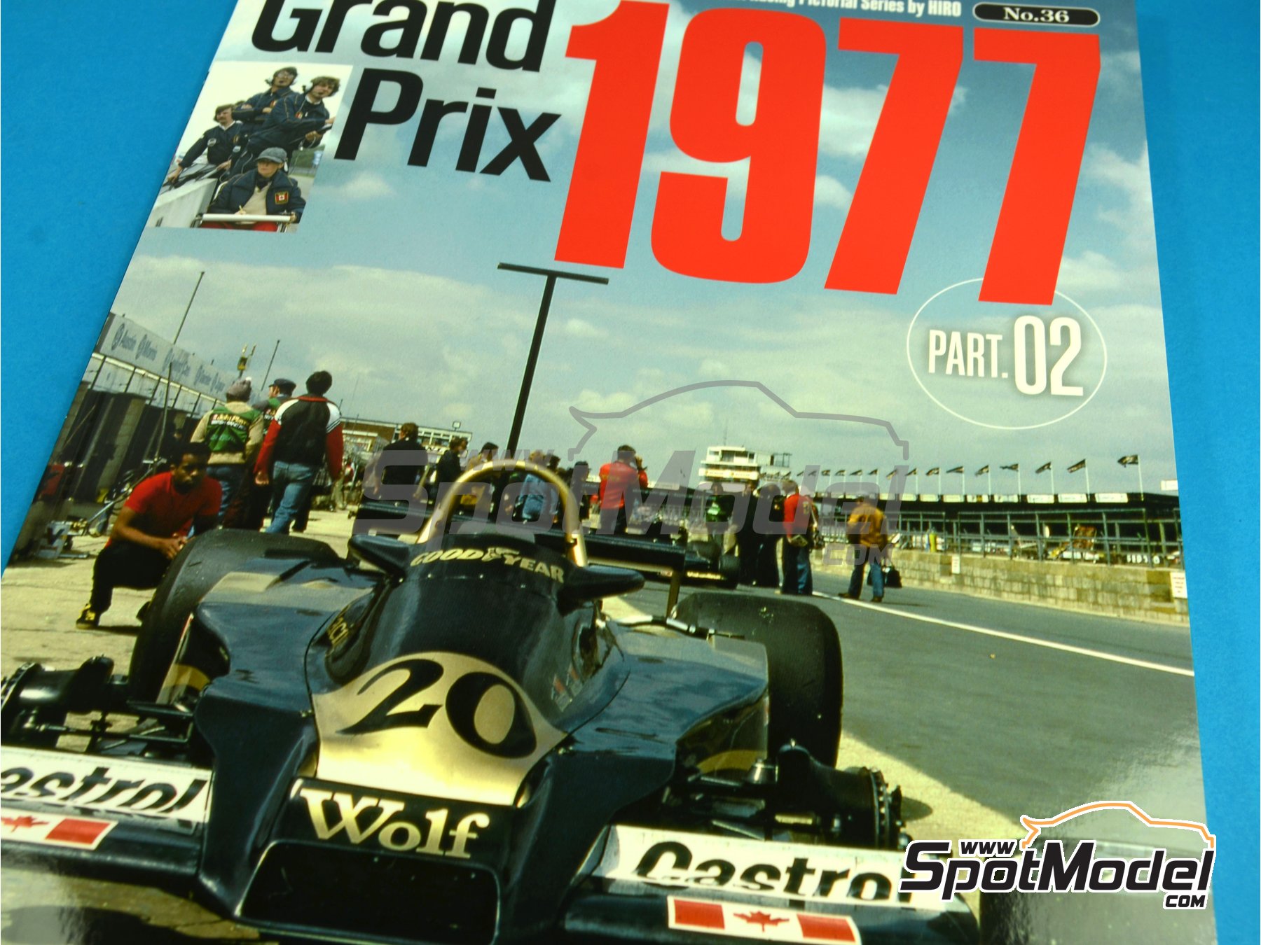 Image 1: JOE HONDA Racing Pictorial Series - Grand Prix 1977, Segunda parte | Libro de referencia fabricado por Model Factory Hiro (ref.&nbsp;MFH-JH36, tambien 9784905248446 y RP36)